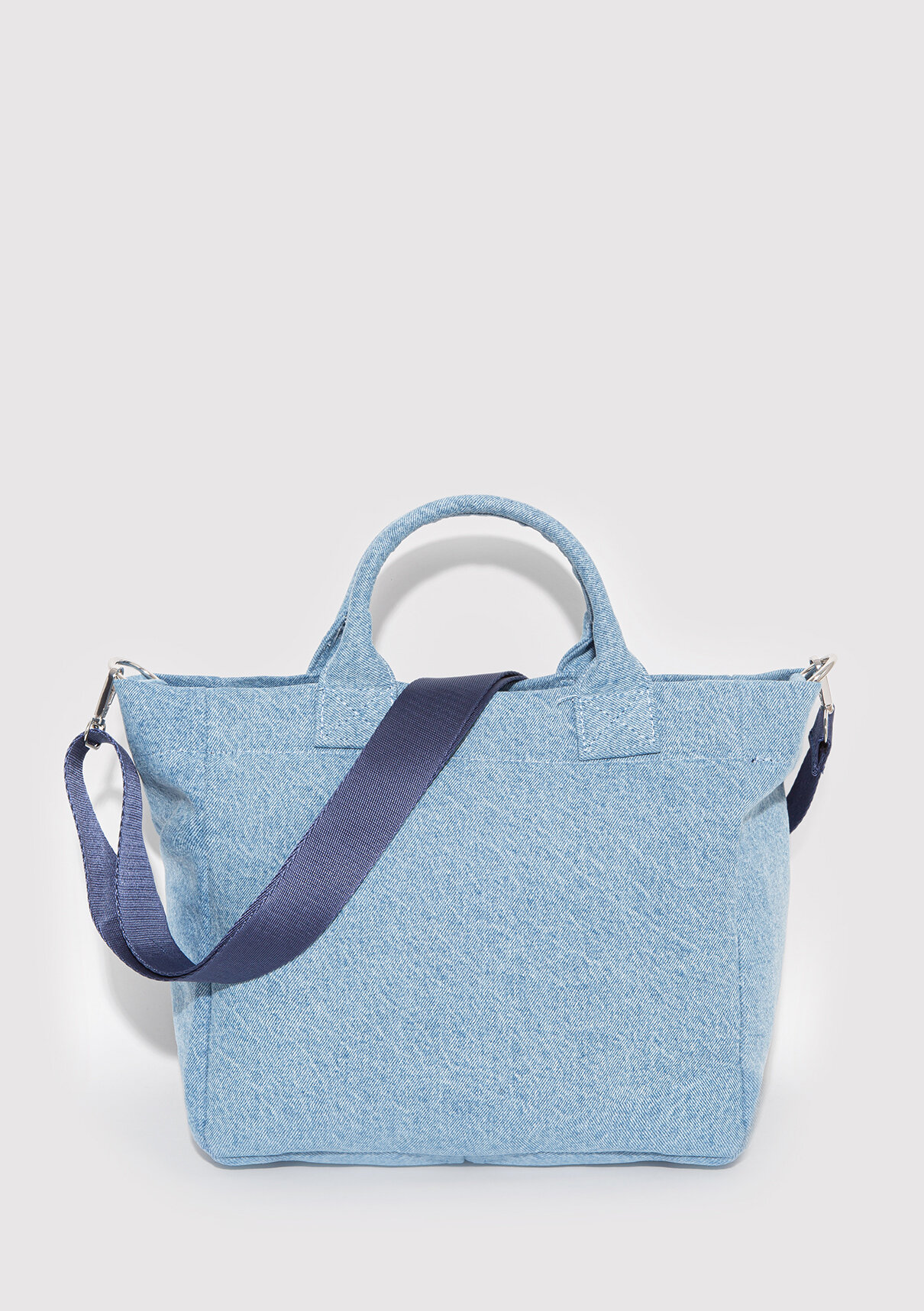 Mavi Logo Denim Tote Çanta görsel 3