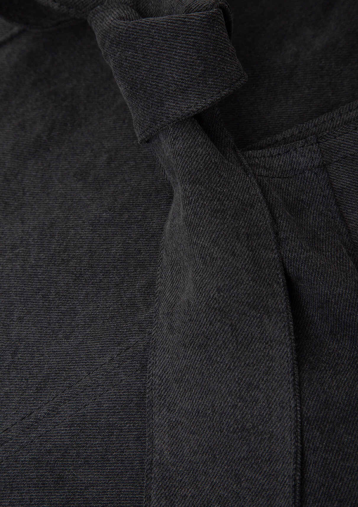 Mavi Antrasit Denim Omuz Çantası görsel 5