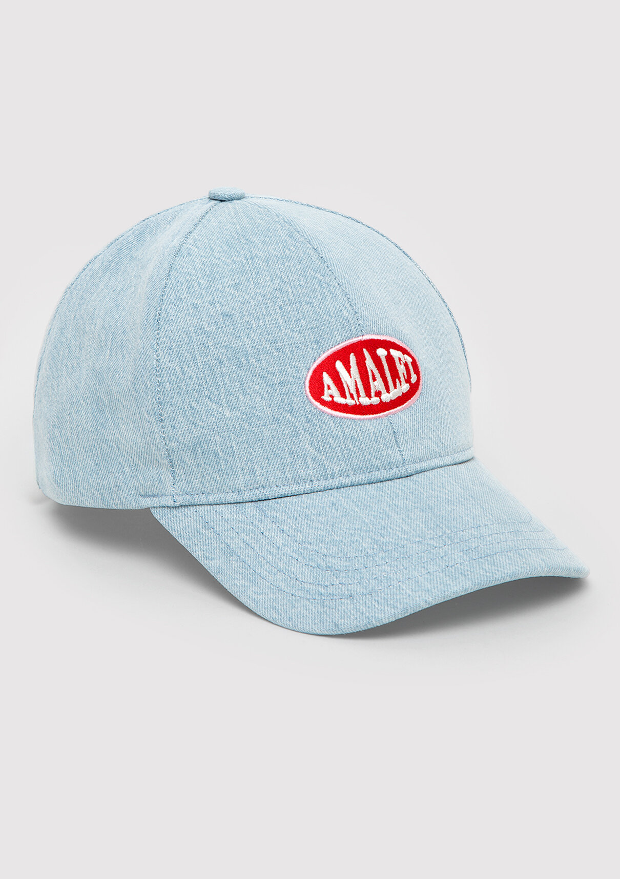 Mavi Amalfi Baskılı Denim Şapka görsel 4