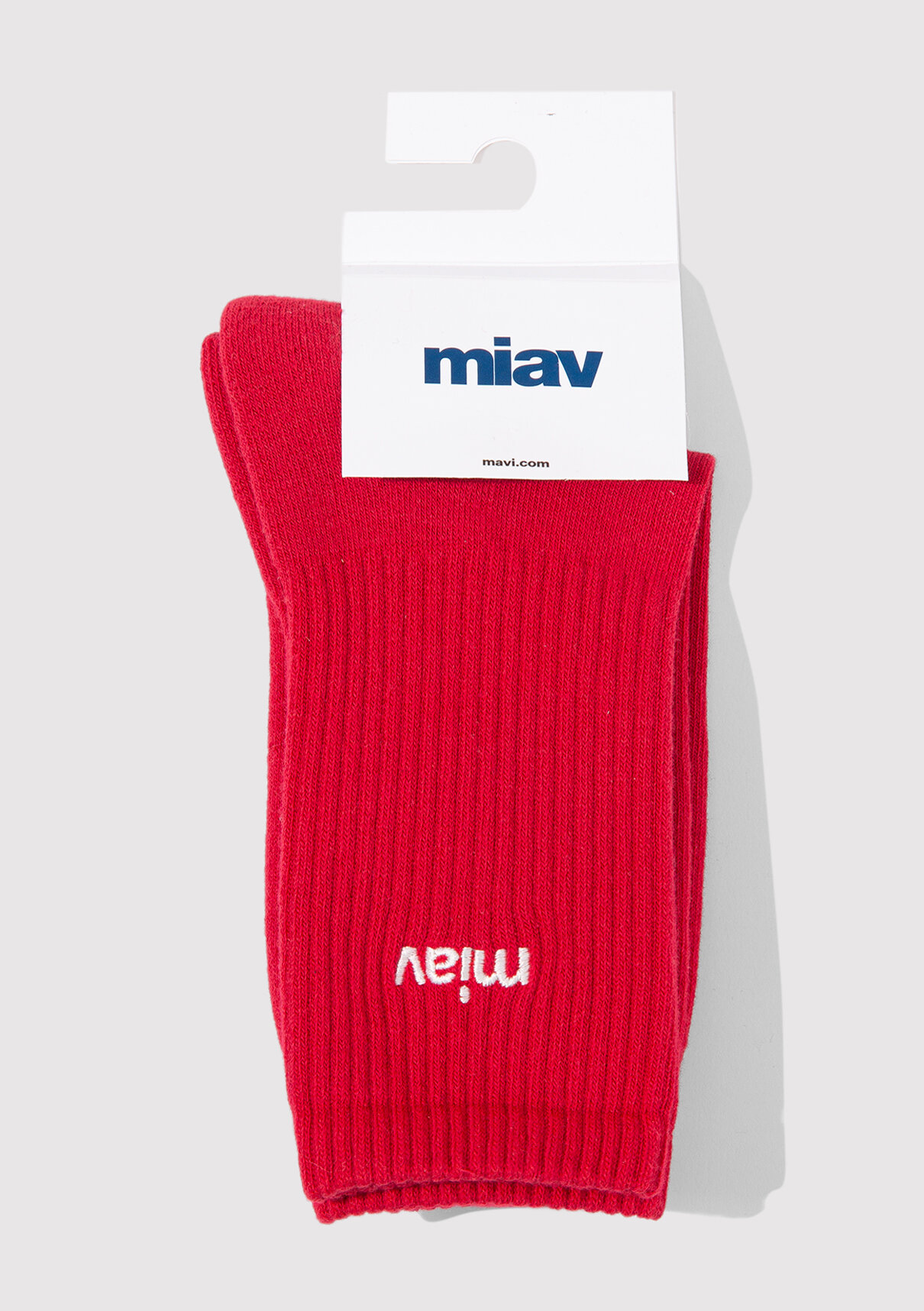 Mavi Miav Kırmızı Soket Çorap görsel 3