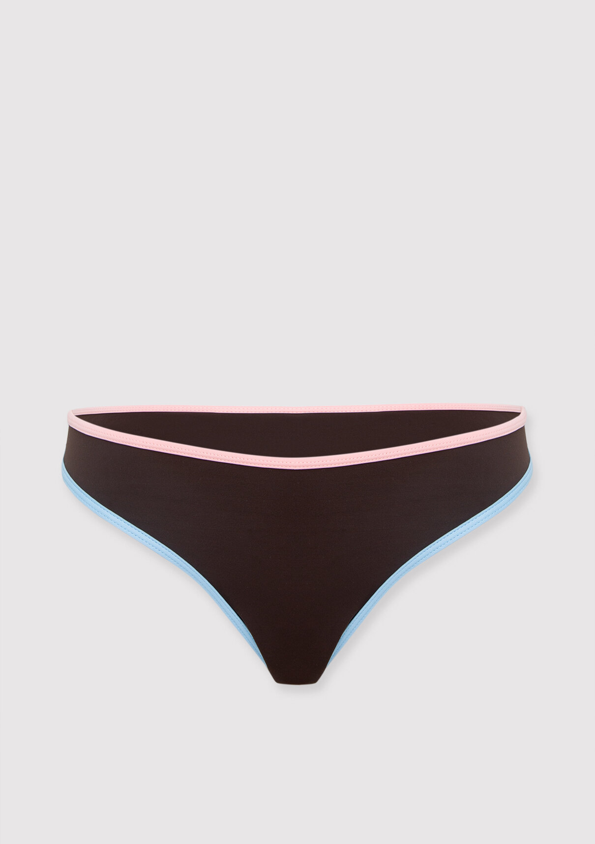 Mavi Kahverengi Bikini Altı görsel 5