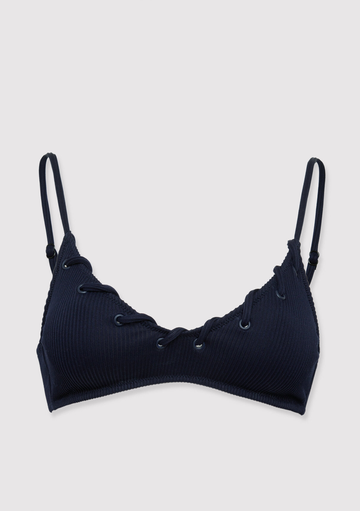 Mavi Lacivert Bikini Üstü görsel 6
