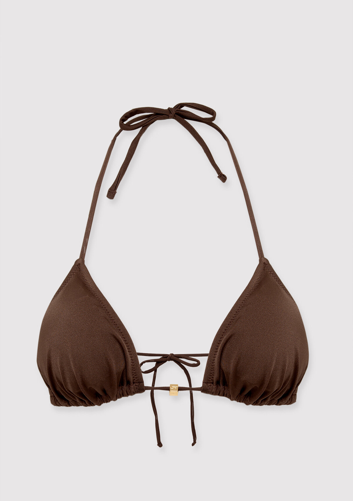Mavi Kahverengi Bikini Üstü görsel 5