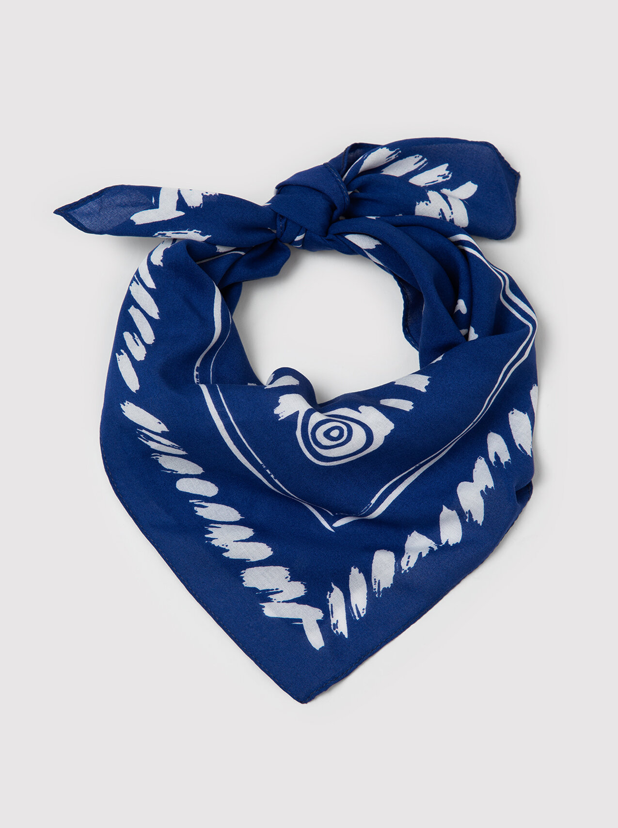 Mavi IL Sole Baskılı Lacivert Bandana görsel 2