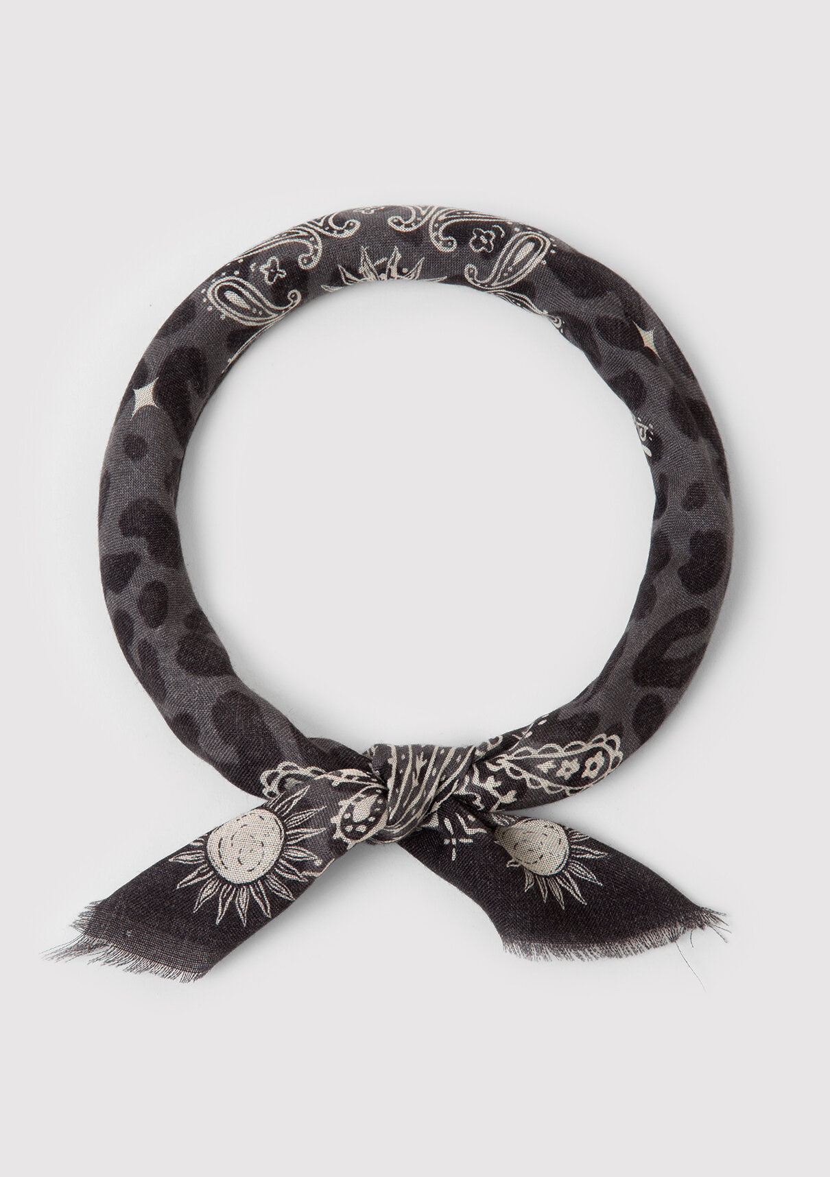Mavi Antrasit Bandana görsel 2