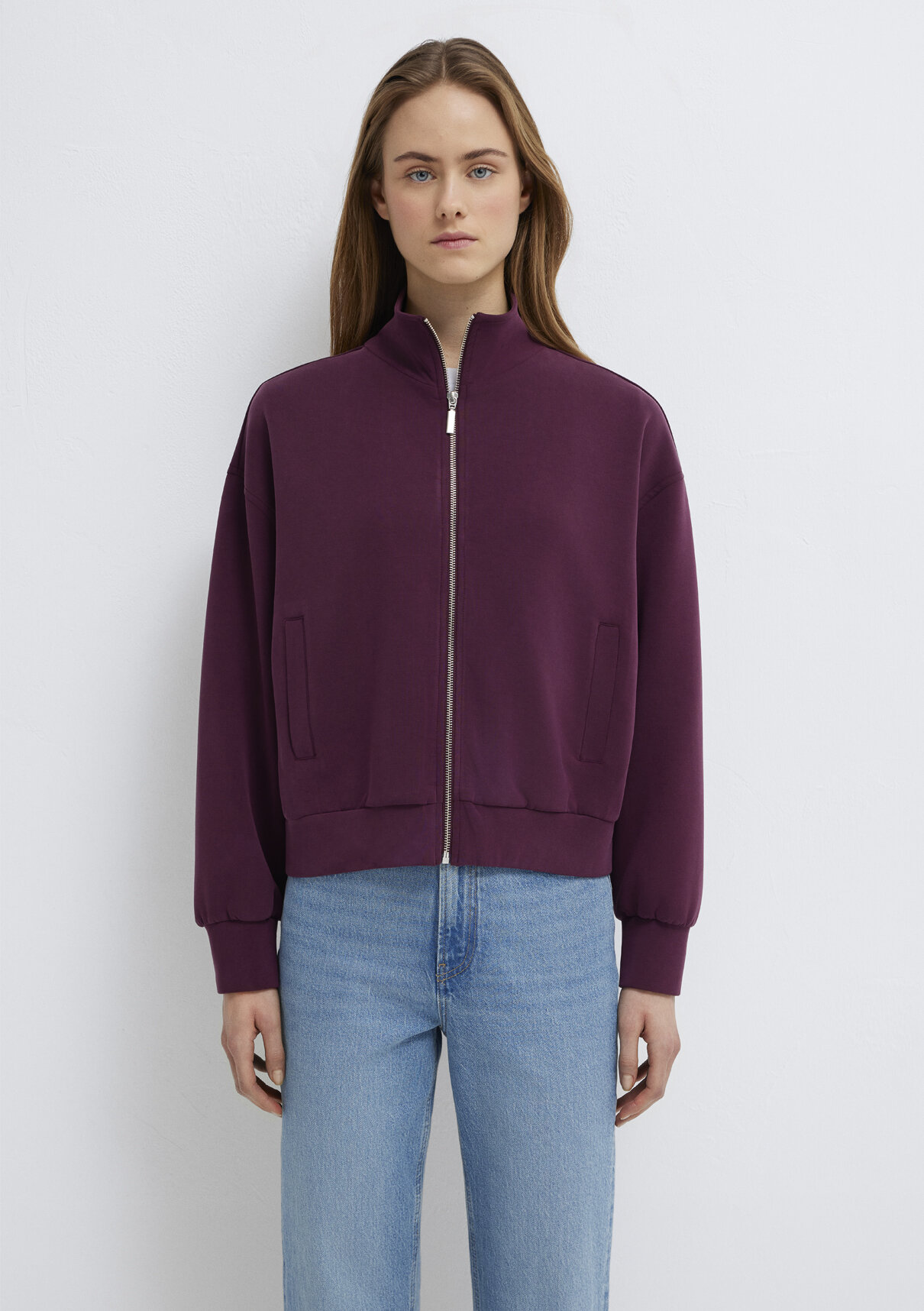 Mavi Bordo (TENCEL™) Modal Karışımlı Sweatshirt görsel 3
