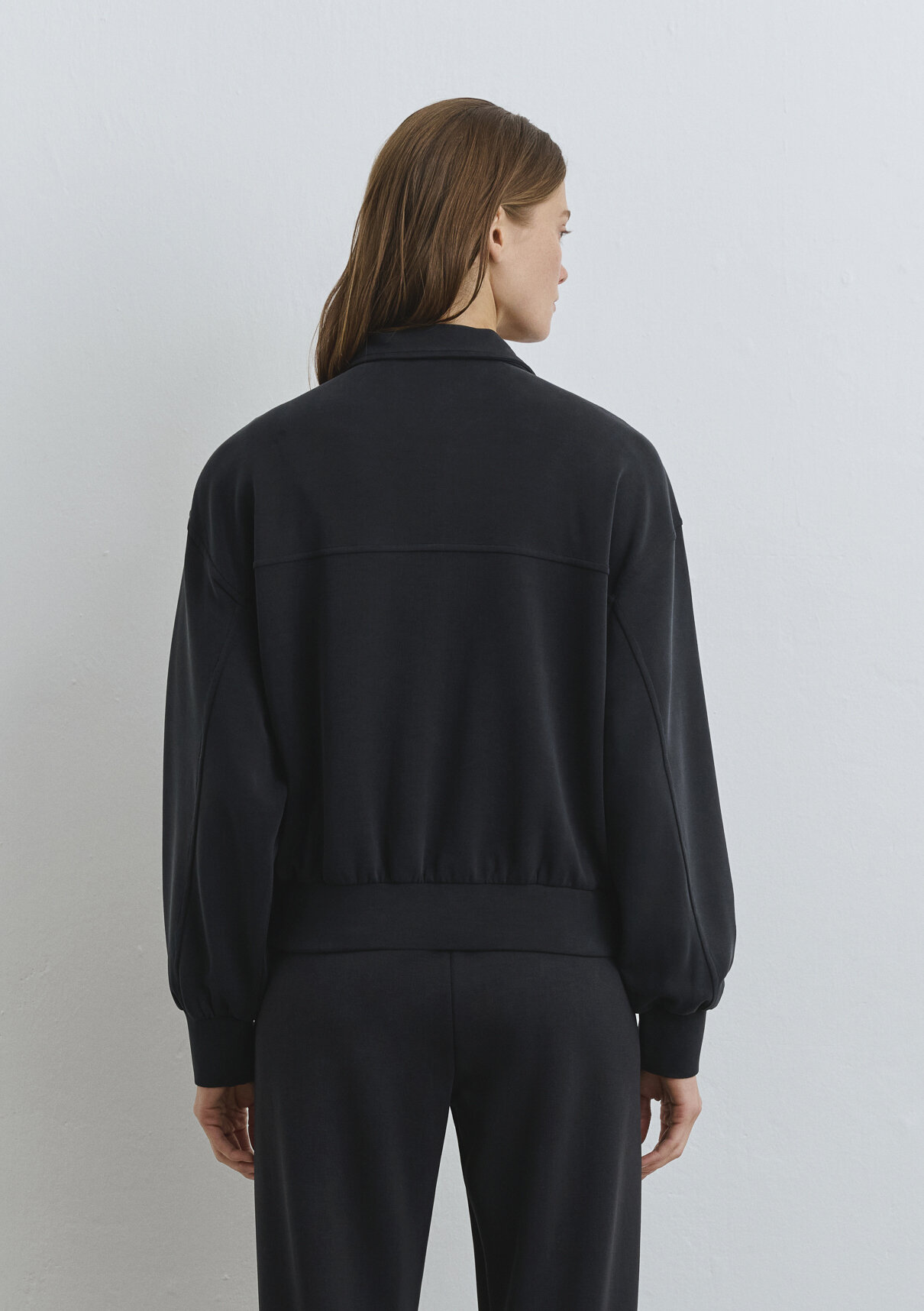 Mavi Siyah (TENCEL™) Modal Karışımlı Sweatshirt görsel 5