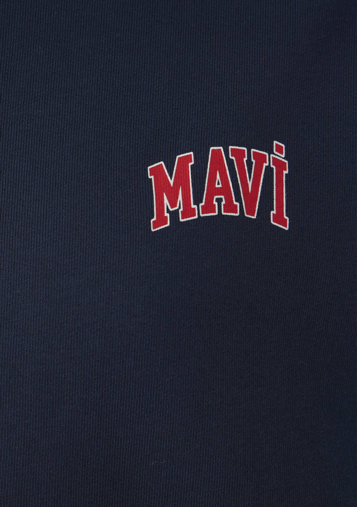 Mavi Kapüşonlu Lacivert Sweatshirt görsel 8