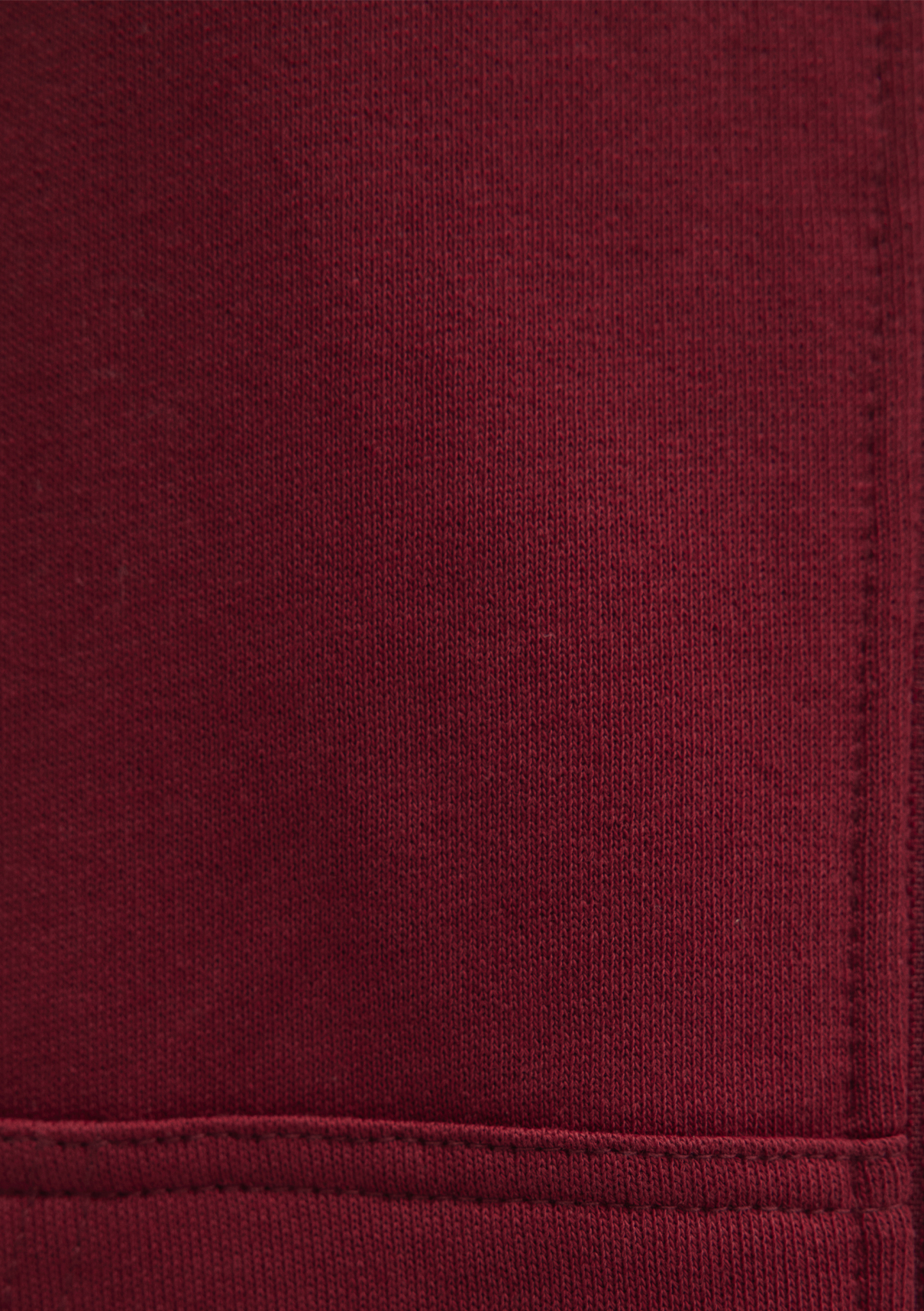 Mavi Logo Baskılı Kapüşonlu Fermuarlı Bordo Sweatshirt görsel 7