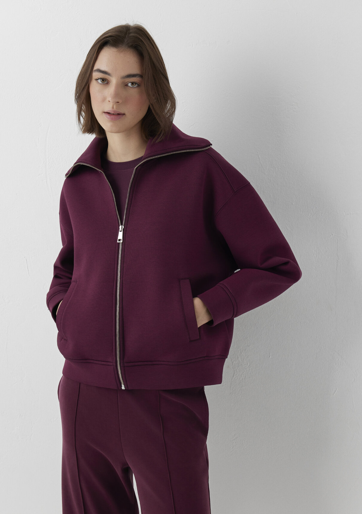 Mavi Sporty Lux Bordo Sweatshirt