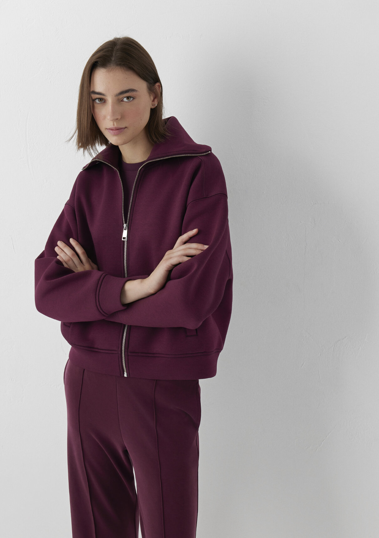 Mavi Sporty Lux Bordo Sweatshirt görsel 2