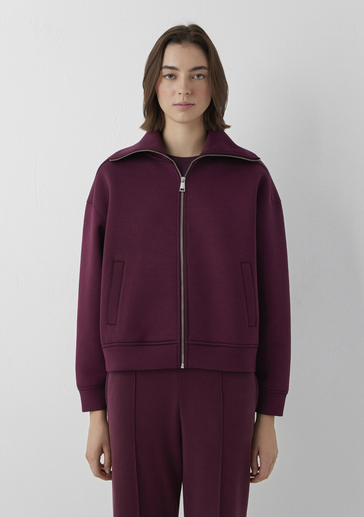 Mavi Sporty Lux Bordo Sweatshirt görsel 3