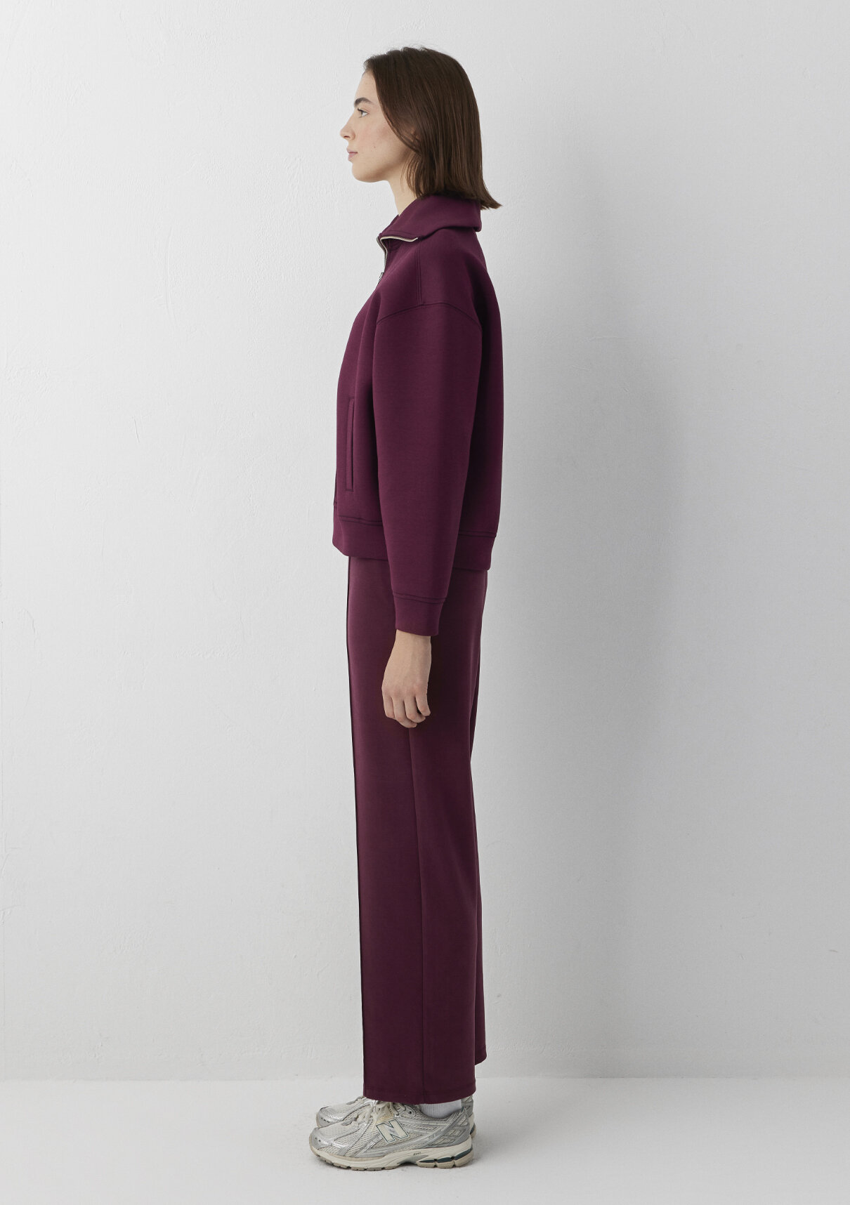 Mavi Sporty Lux Bordo Sweatshirt görsel 4