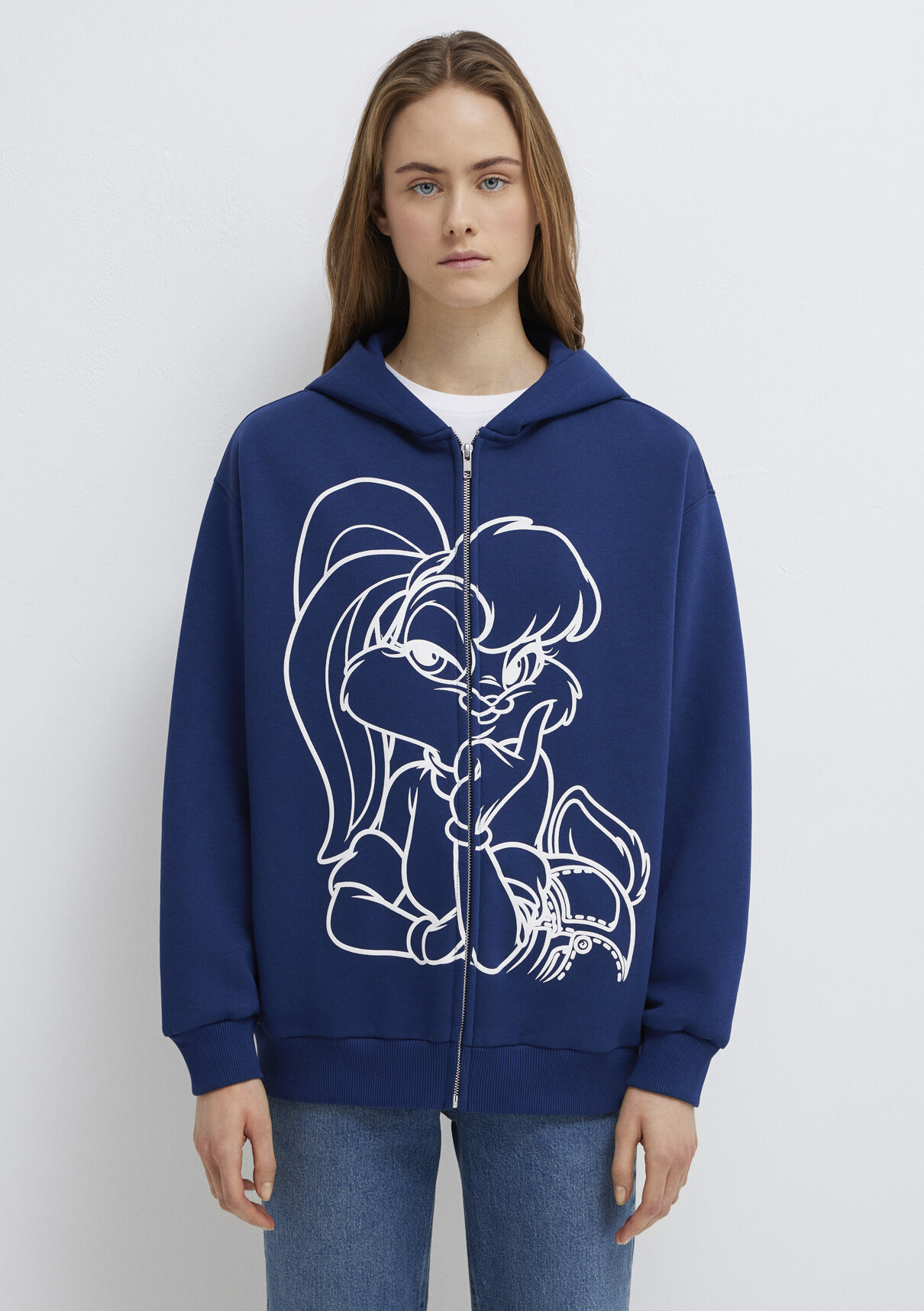 Mavi Lola Bunny Baskılı Lacivert Sweatshirt görsel 3