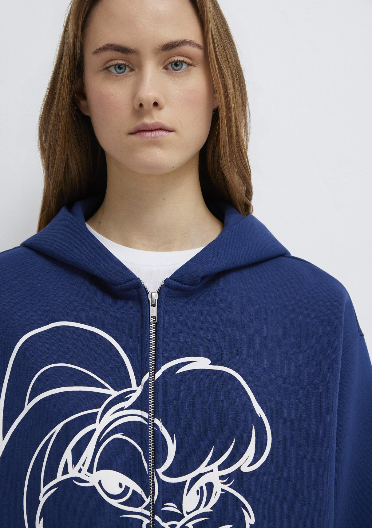 Mavi Lola Bunny Baskılı Lacivert Sweatshirt görsel 6