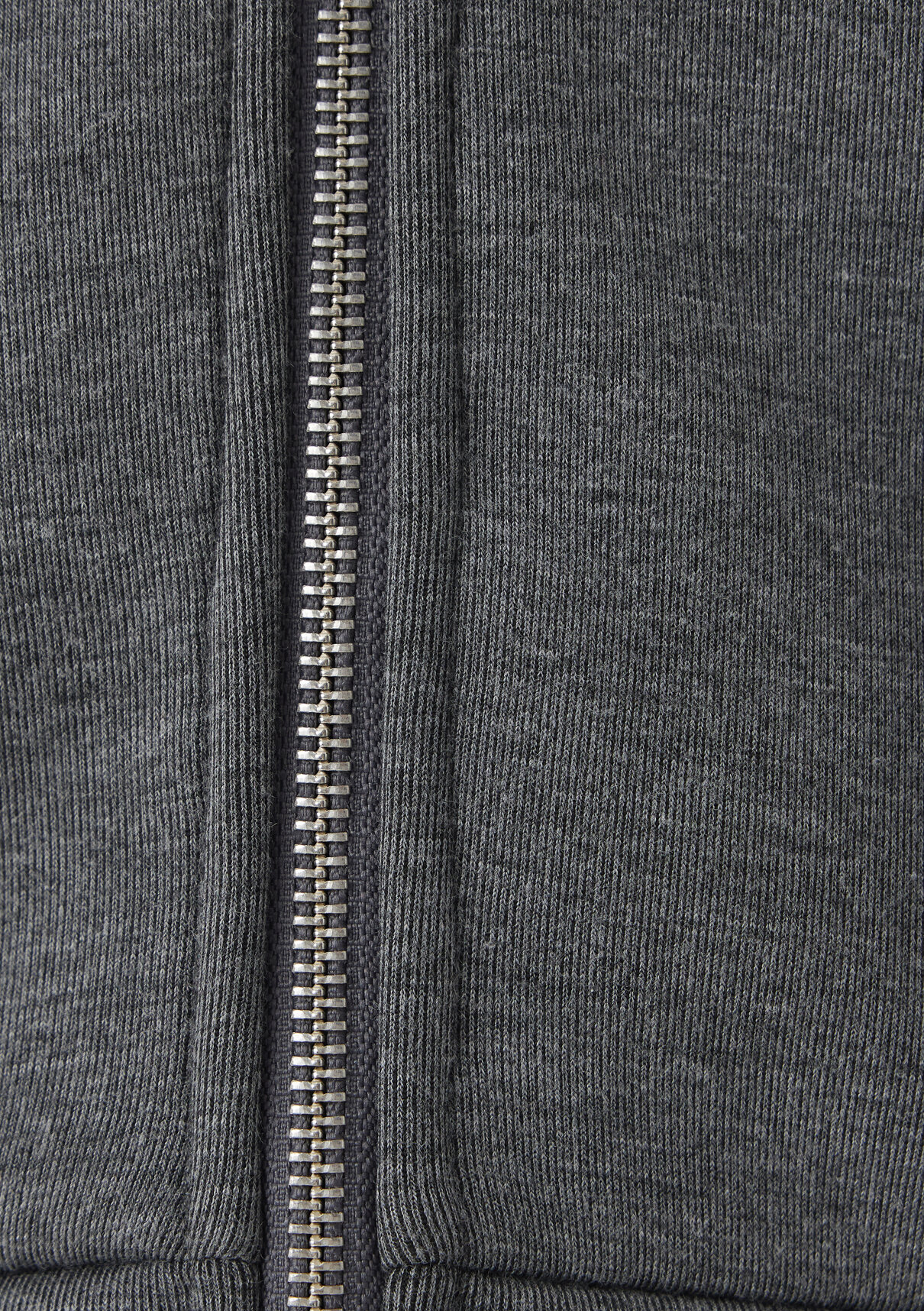 Mavi Kapüşonlu Fermuarlı Antrasit Sweatshirt görsel 8