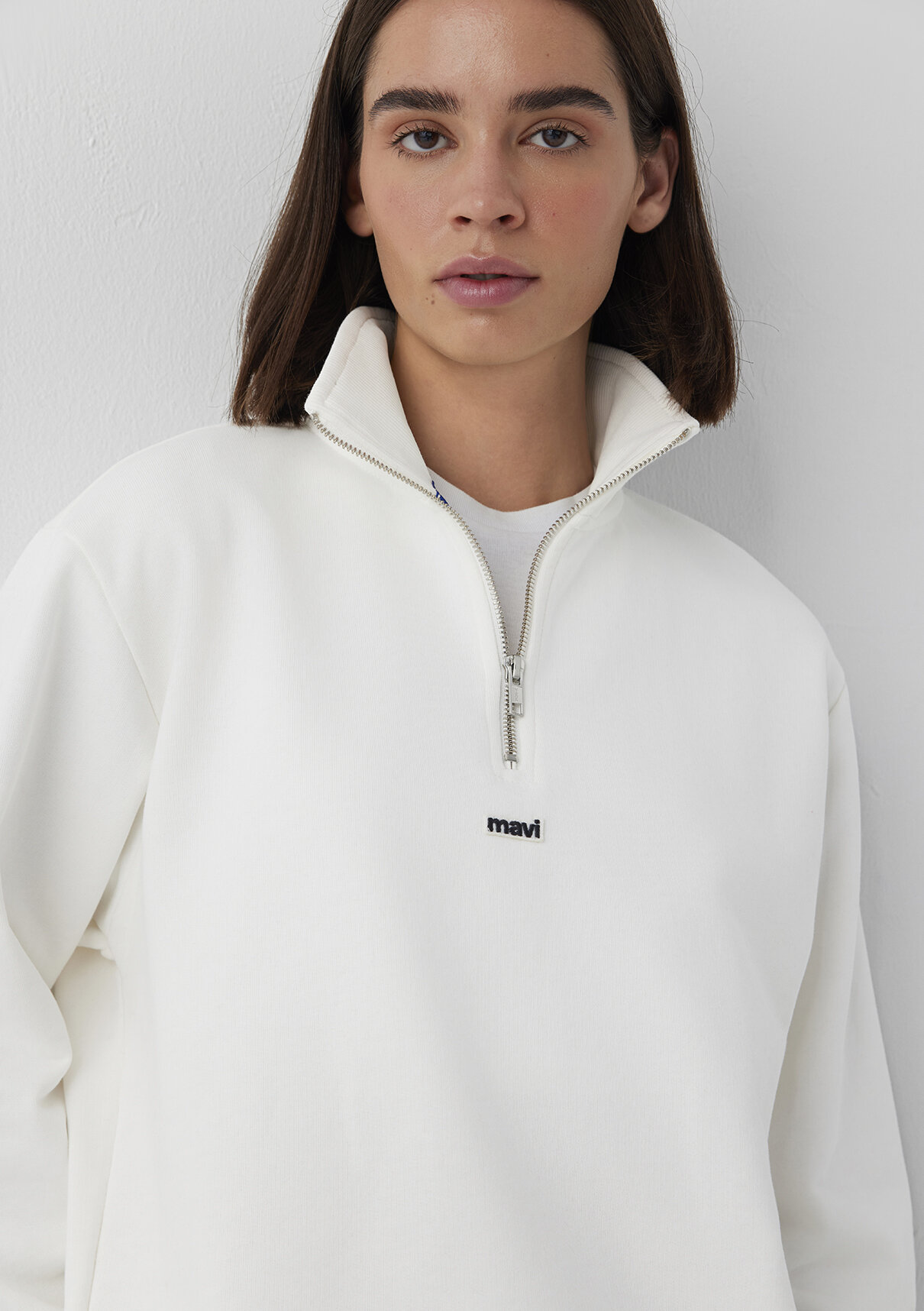 Mavi Ekru Sweatshirt