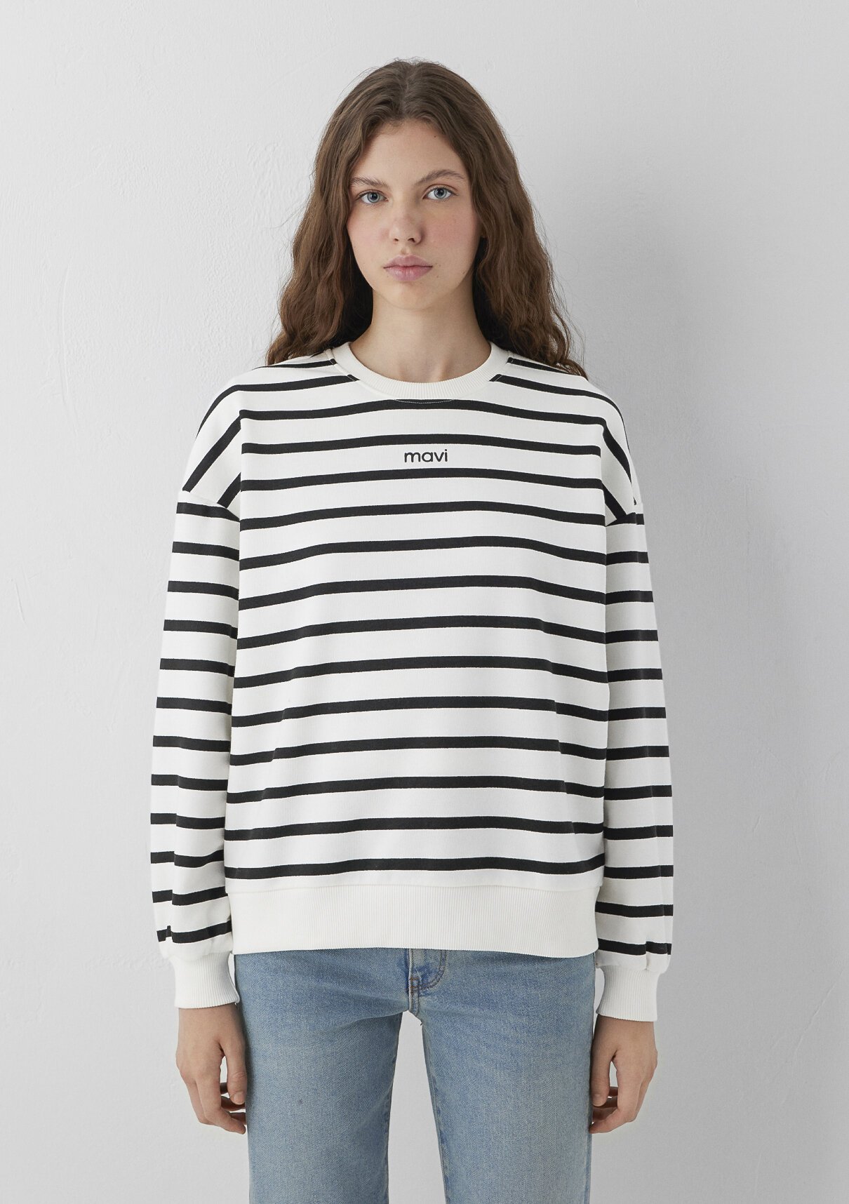 Mavi Siyah Sweatshirt görsel 3