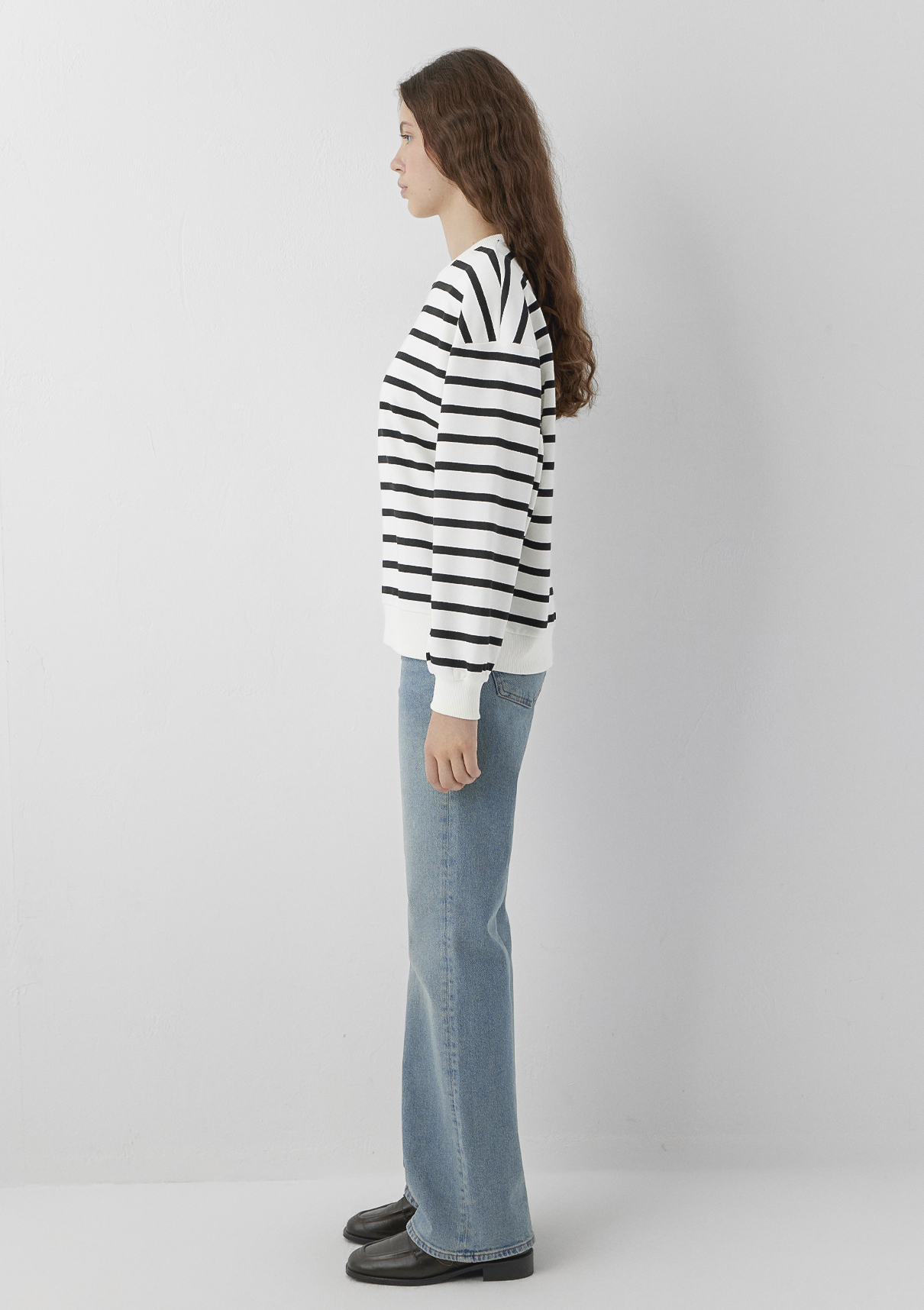 Mavi Siyah Sweatshirt görsel 4