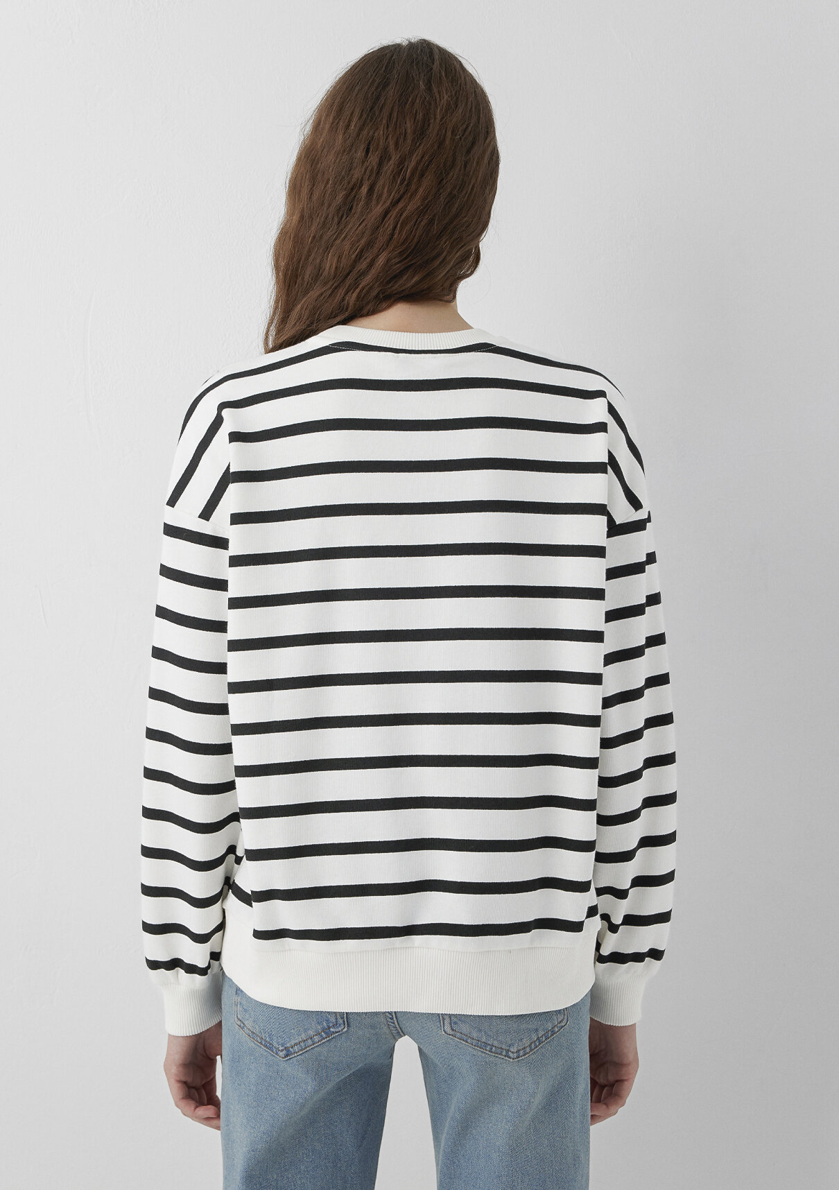 Mavi Siyah Sweatshirt görsel 5