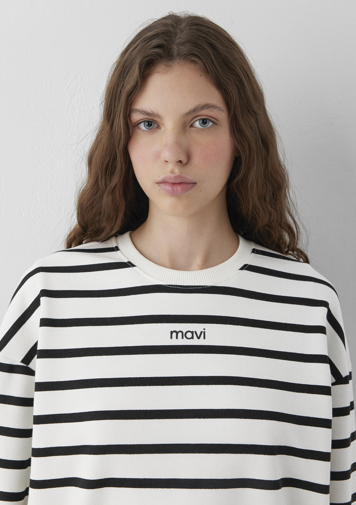Mavi Siyah Sweatshirt görsel 6