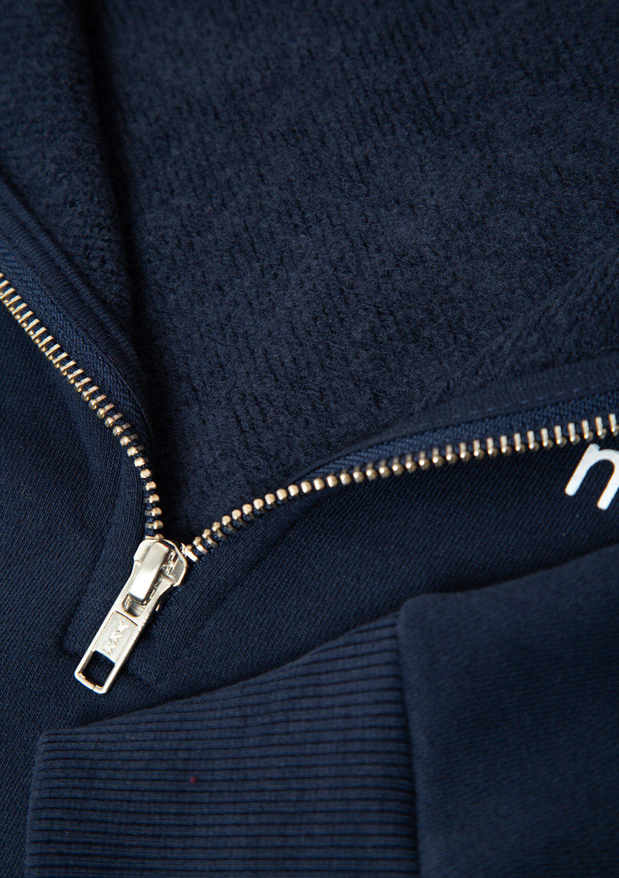 Mavi Mini Logo Yarı Fermuarlı Lacivert Sweatshirt görsel 8