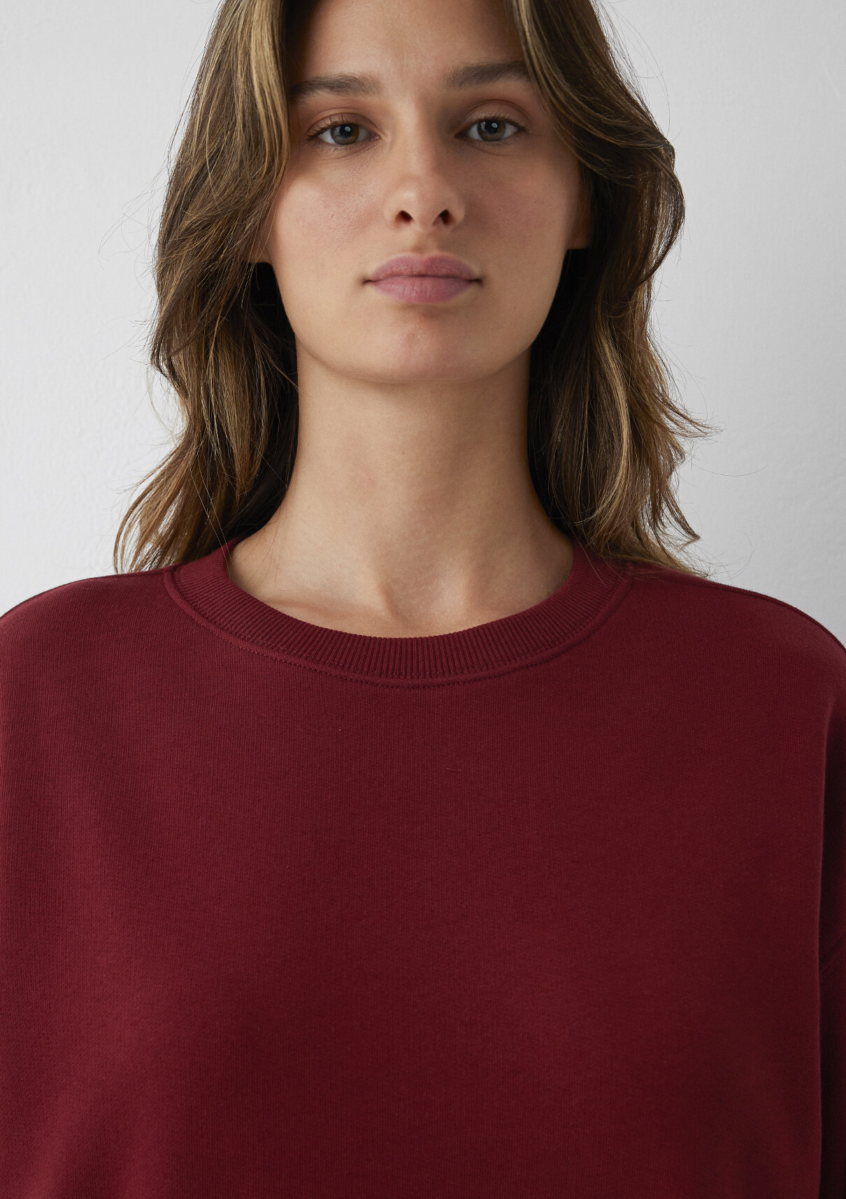 Mavi Bordo Basic Sweatshirt görsel 6
