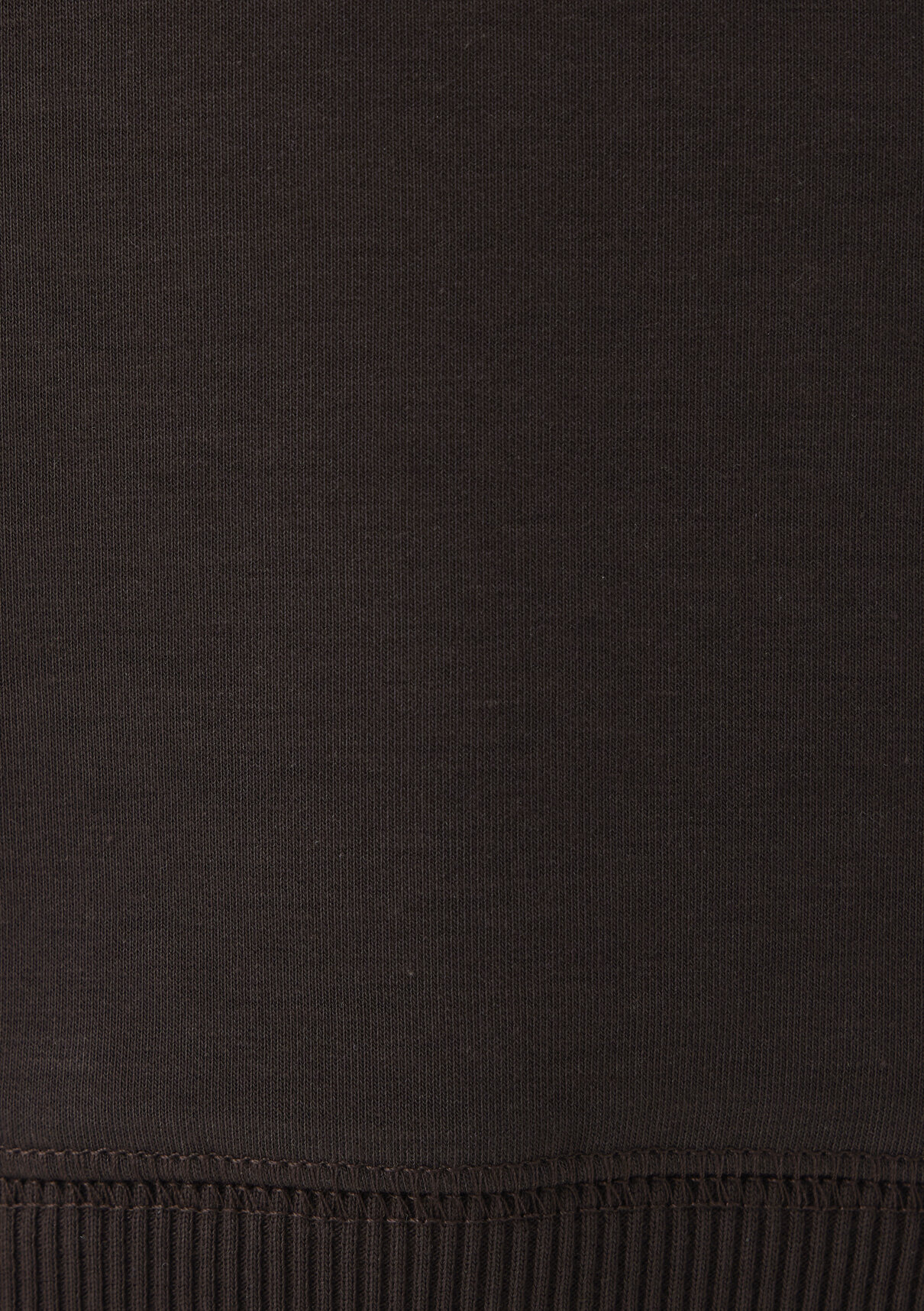 Mavi Kahverengi Basic Sweatshirt görsel 7