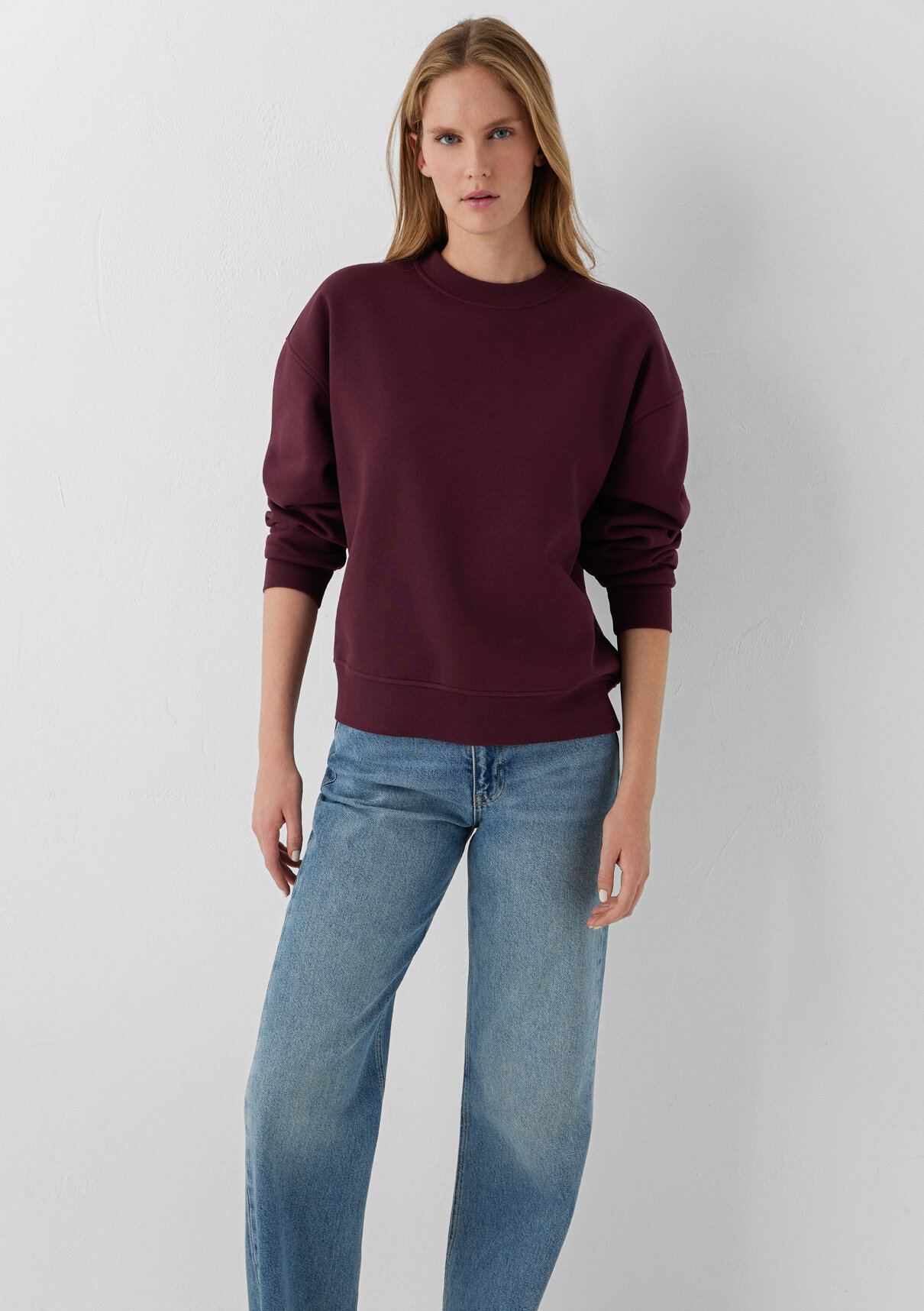 Mavi Bordo Sweatshirt görsel 2