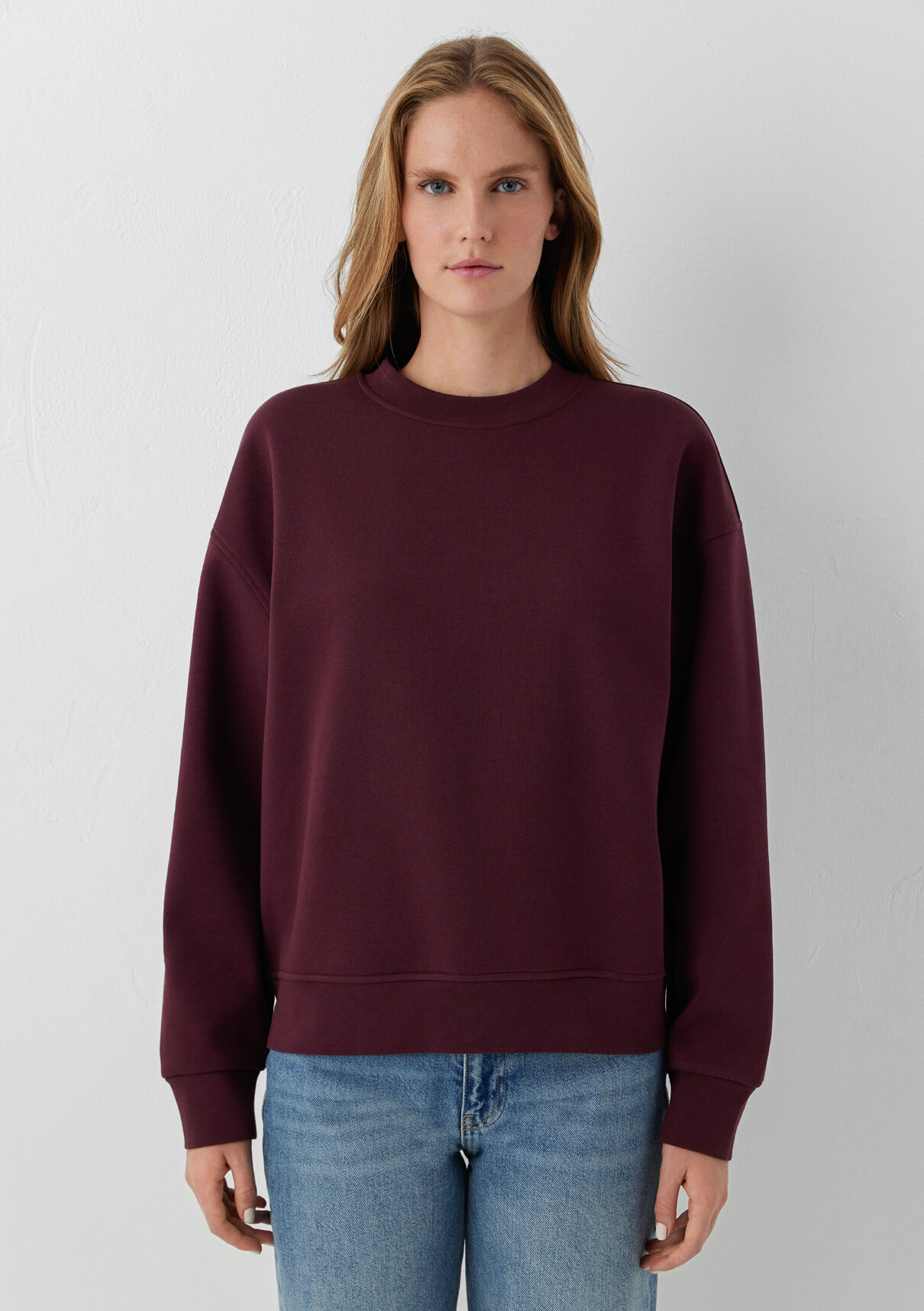 Mavi Bordo Sweatshirt görsel 4