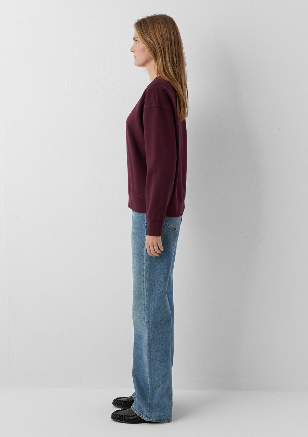 Mavi Bordo Sweatshirt görsel 5