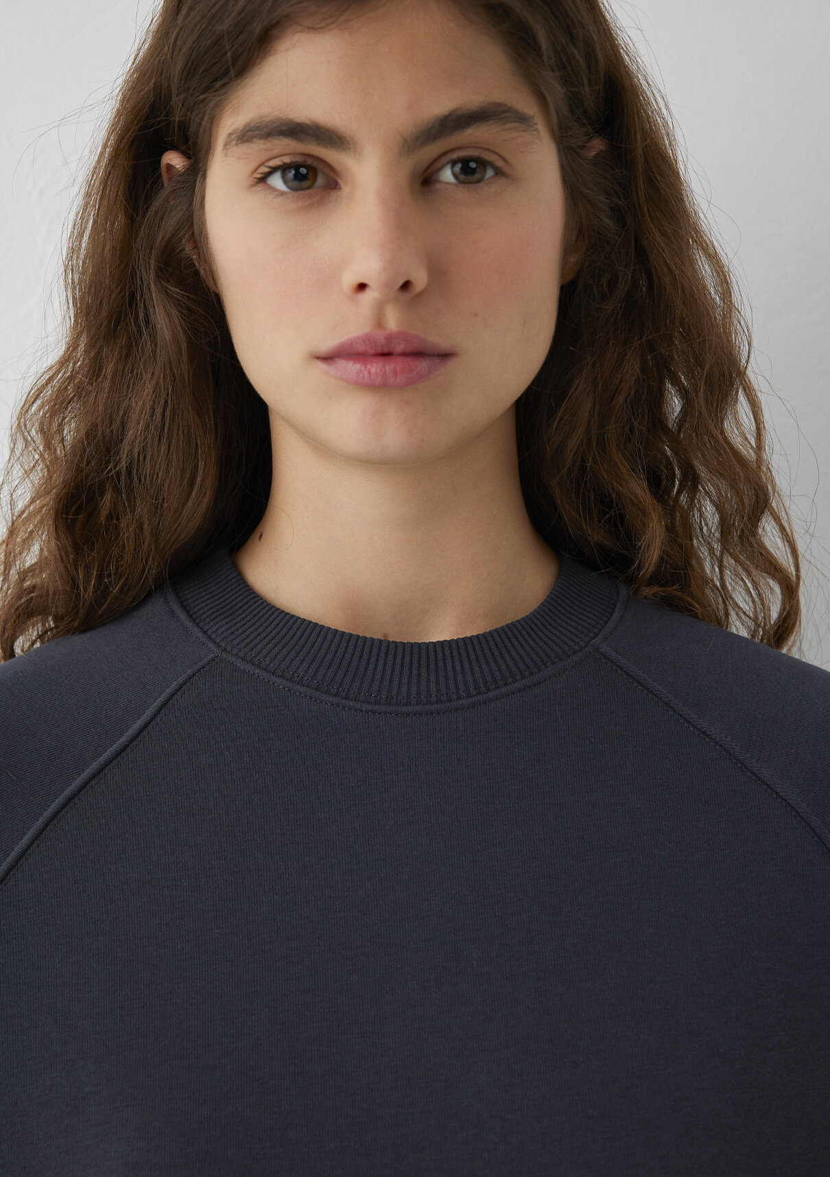 Mavi Lacivert Basic Sweatshirt görsel 6