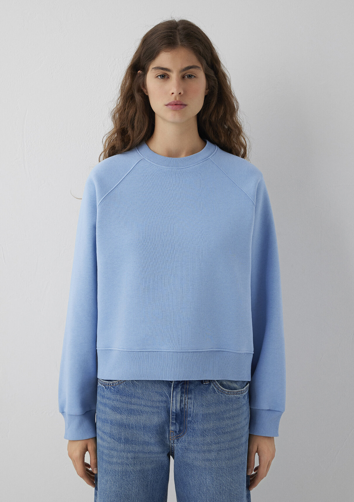 Mavi Basic Sweatshirt görsel 3