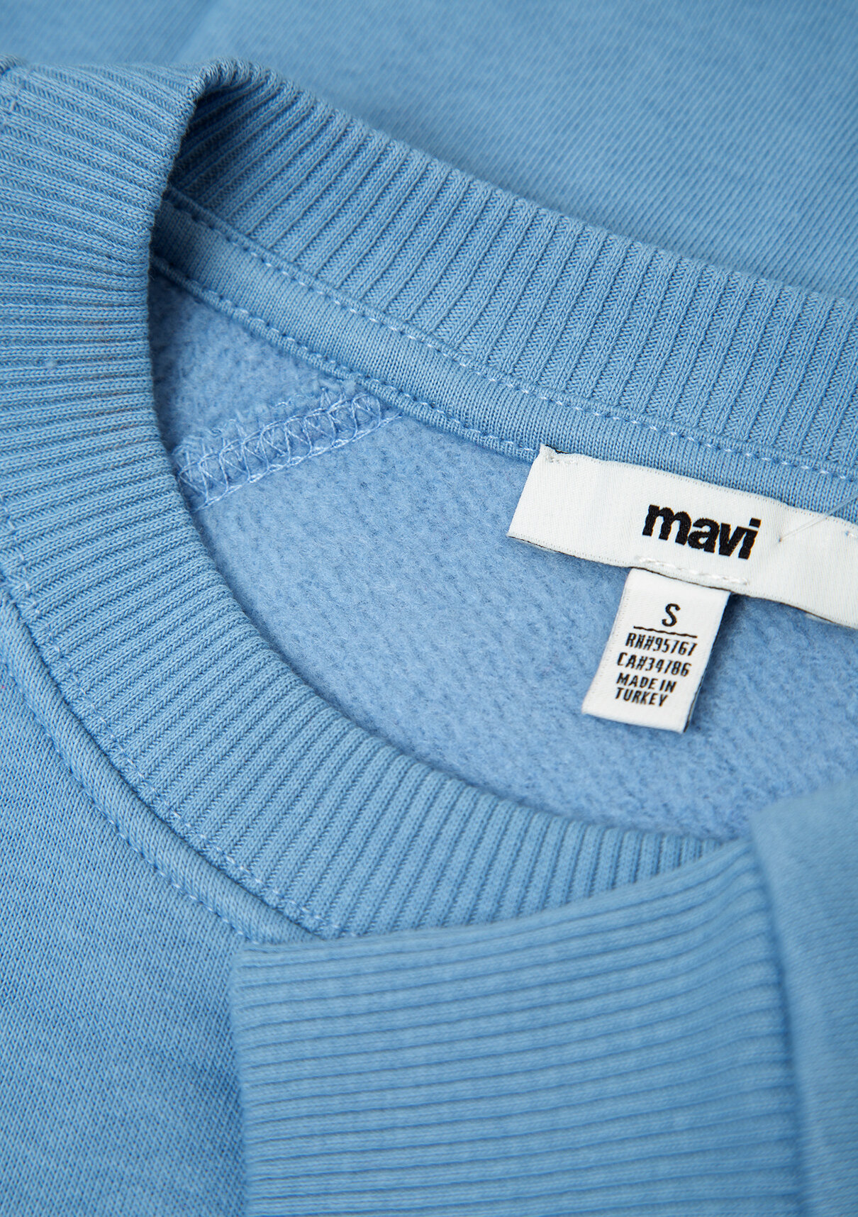 Mavi Basic Sweatshirt görsel 7