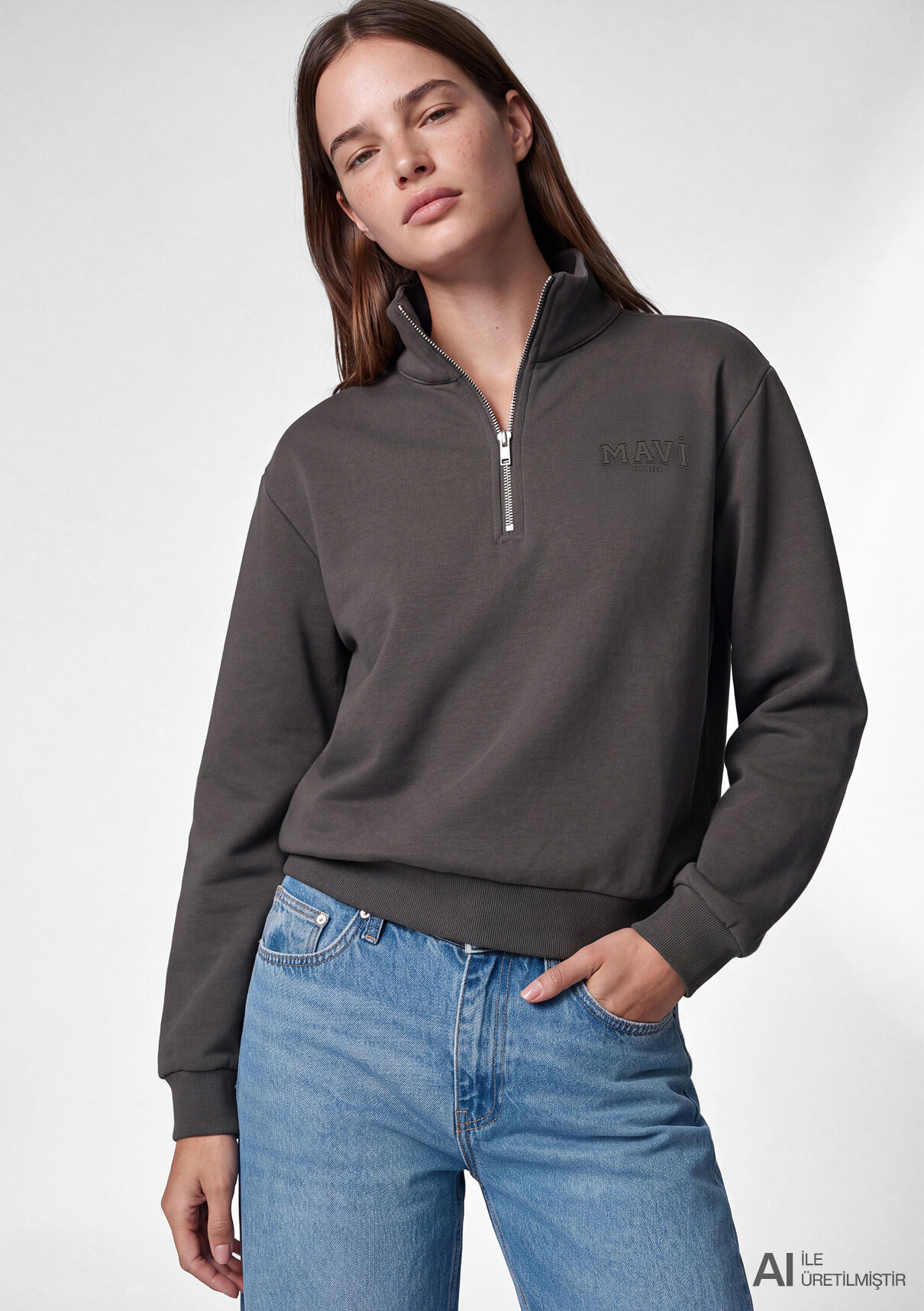 Mavi Haki Sweatshirt