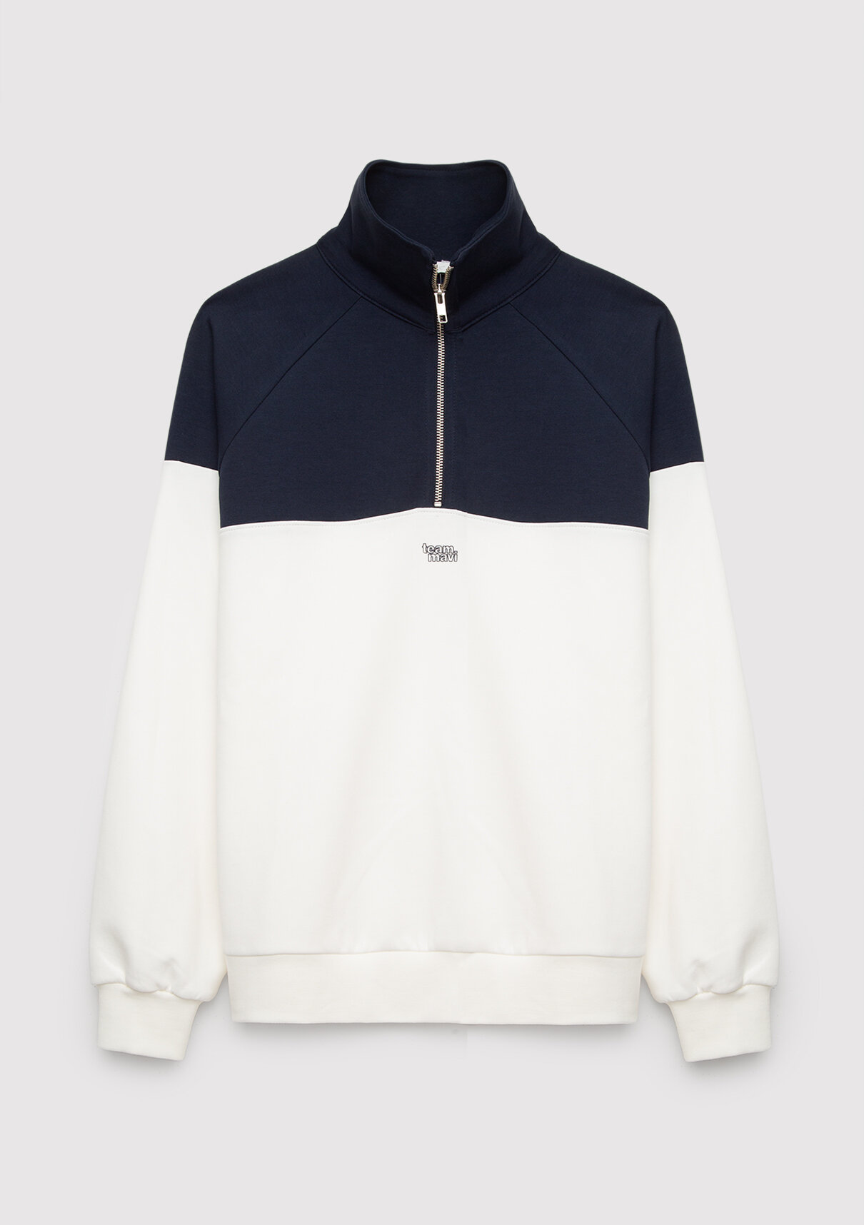 Mavi Zeynep Sönmez x Mavi Ekru Sweatshirt görsel 6