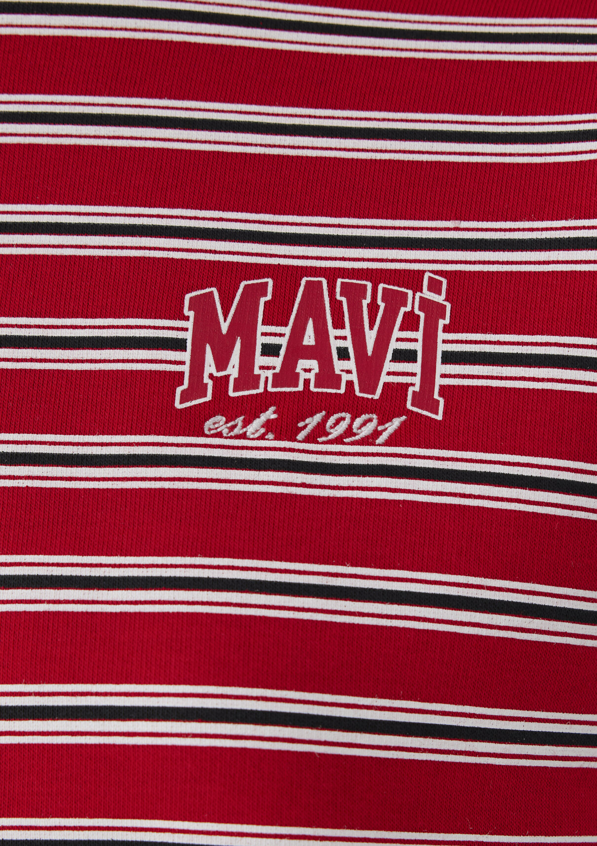 Mavi Kırmızı Sweatshirt görsel 8
