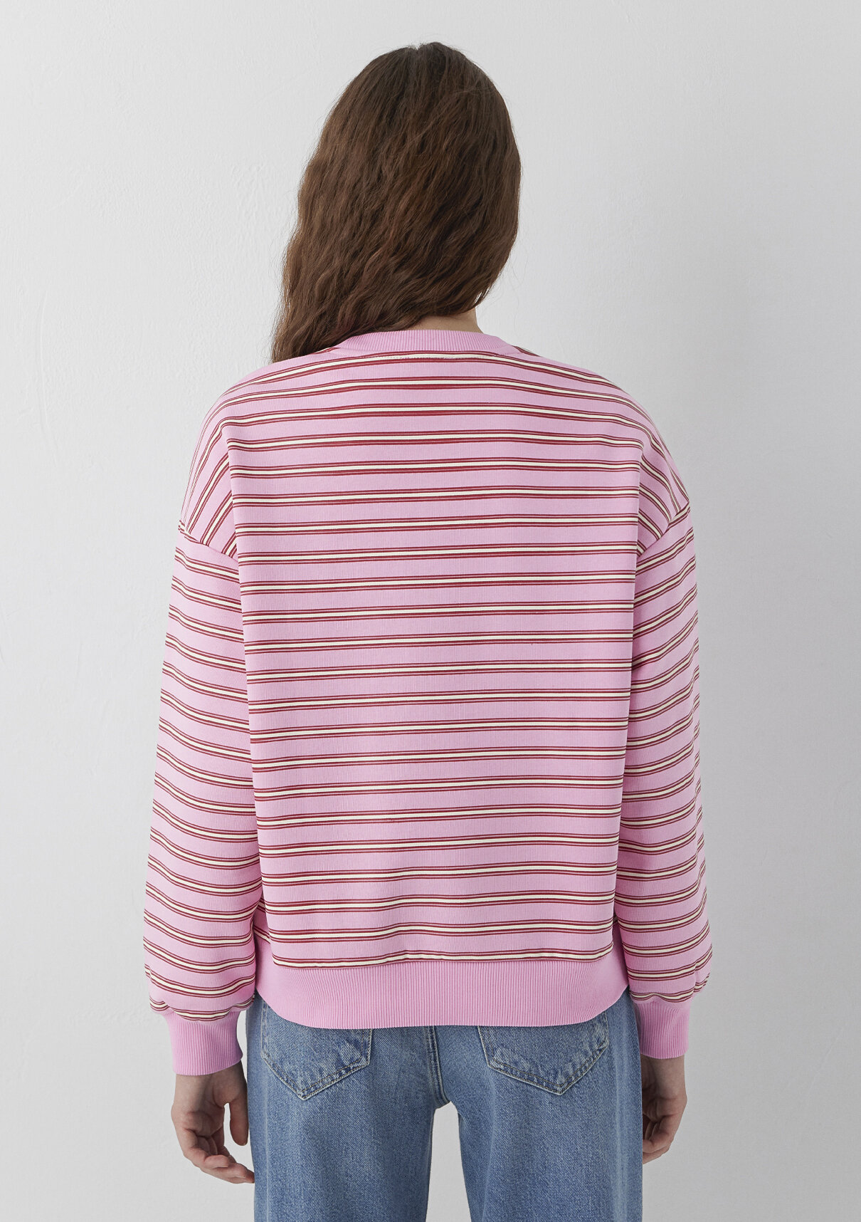 Mavi Pembe Sweatshirt görsel 5