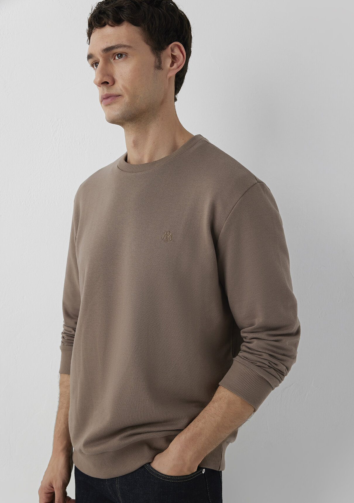 Mavi Kahverengi Sweatshirt