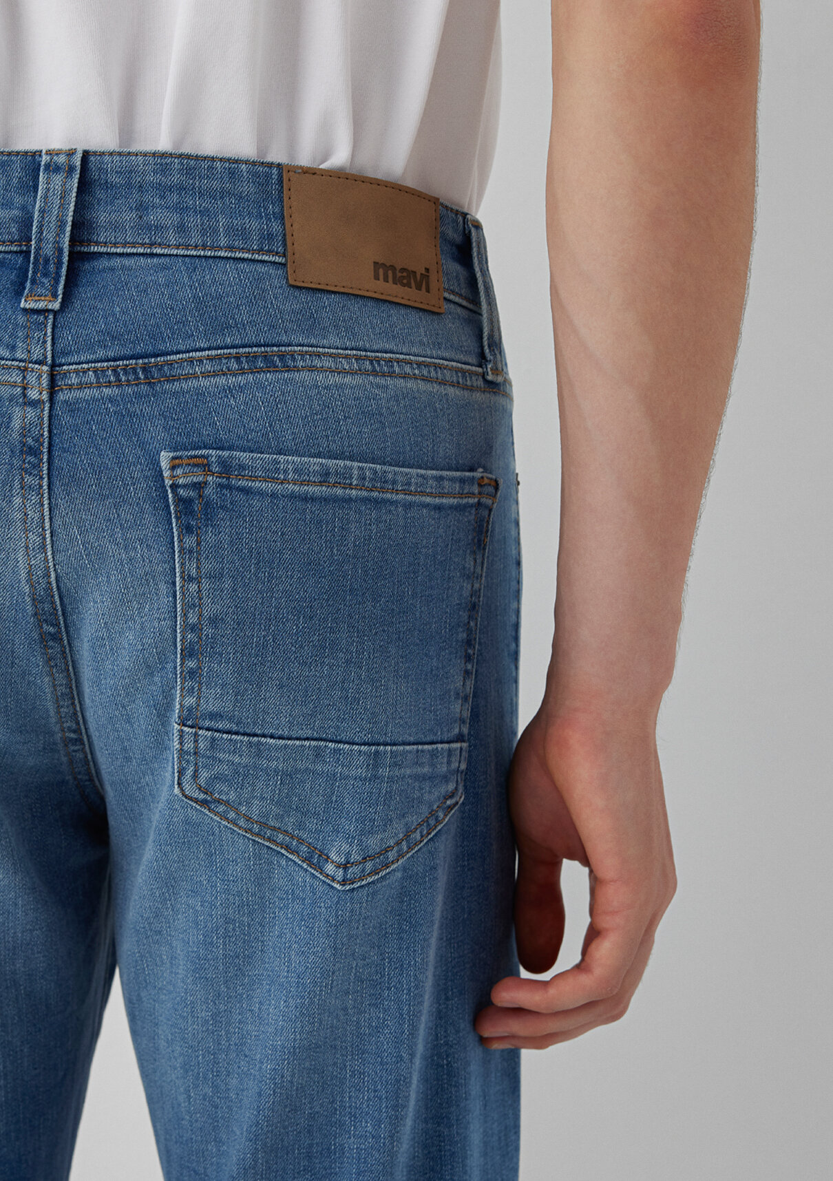 Mavi Indigo Mavisi Denim Jean Pantolon görsel 8