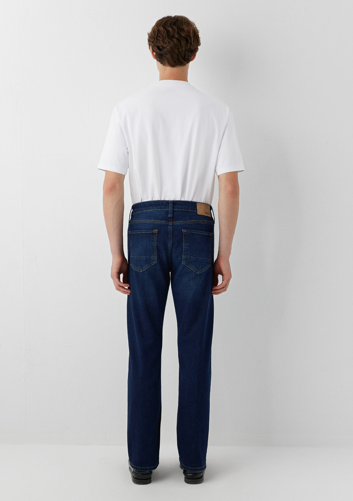Mavi Koyu Mavi Denim Jean Pantolon görsel 4