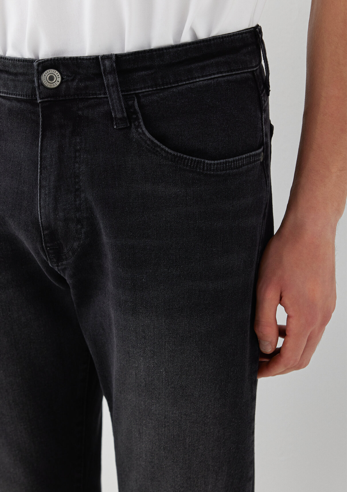 Mavi Antrasit Denim Jean Pantolon görsel 7