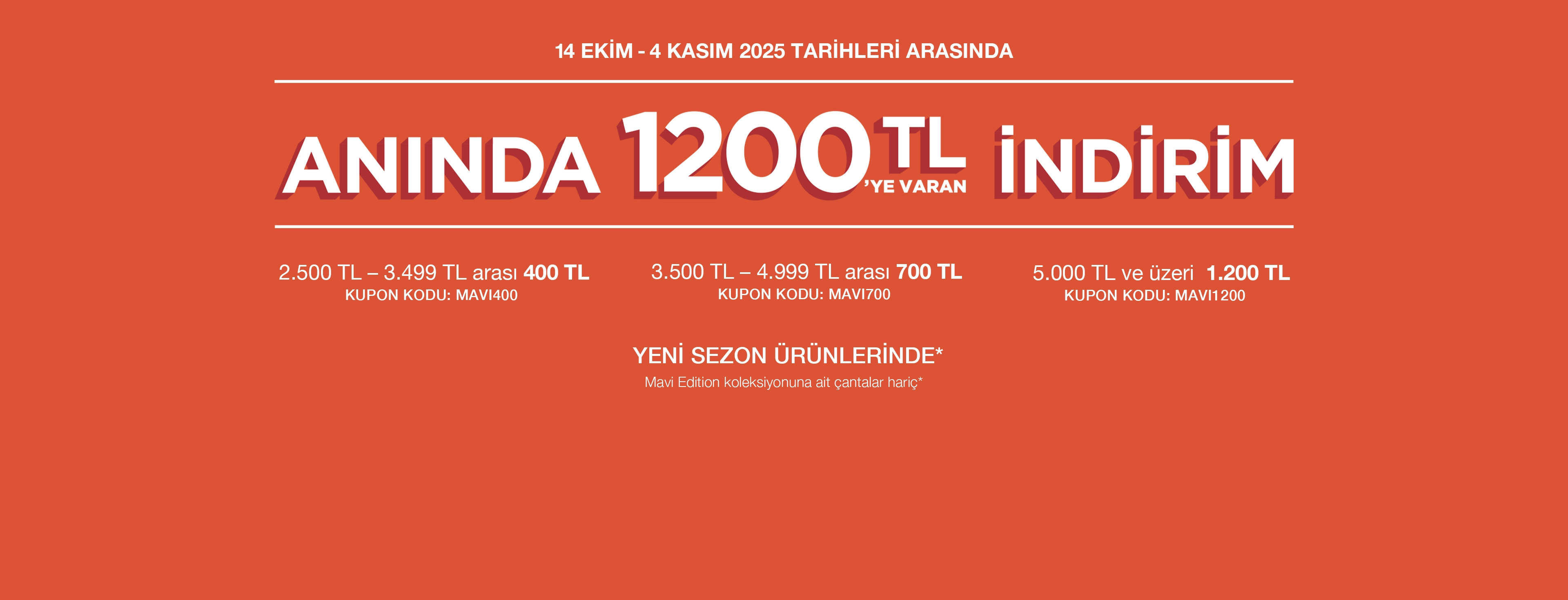 Mavi İndirim Kodu & Kupon Kampanyaları Temmuz 2026 | LiraKod.com