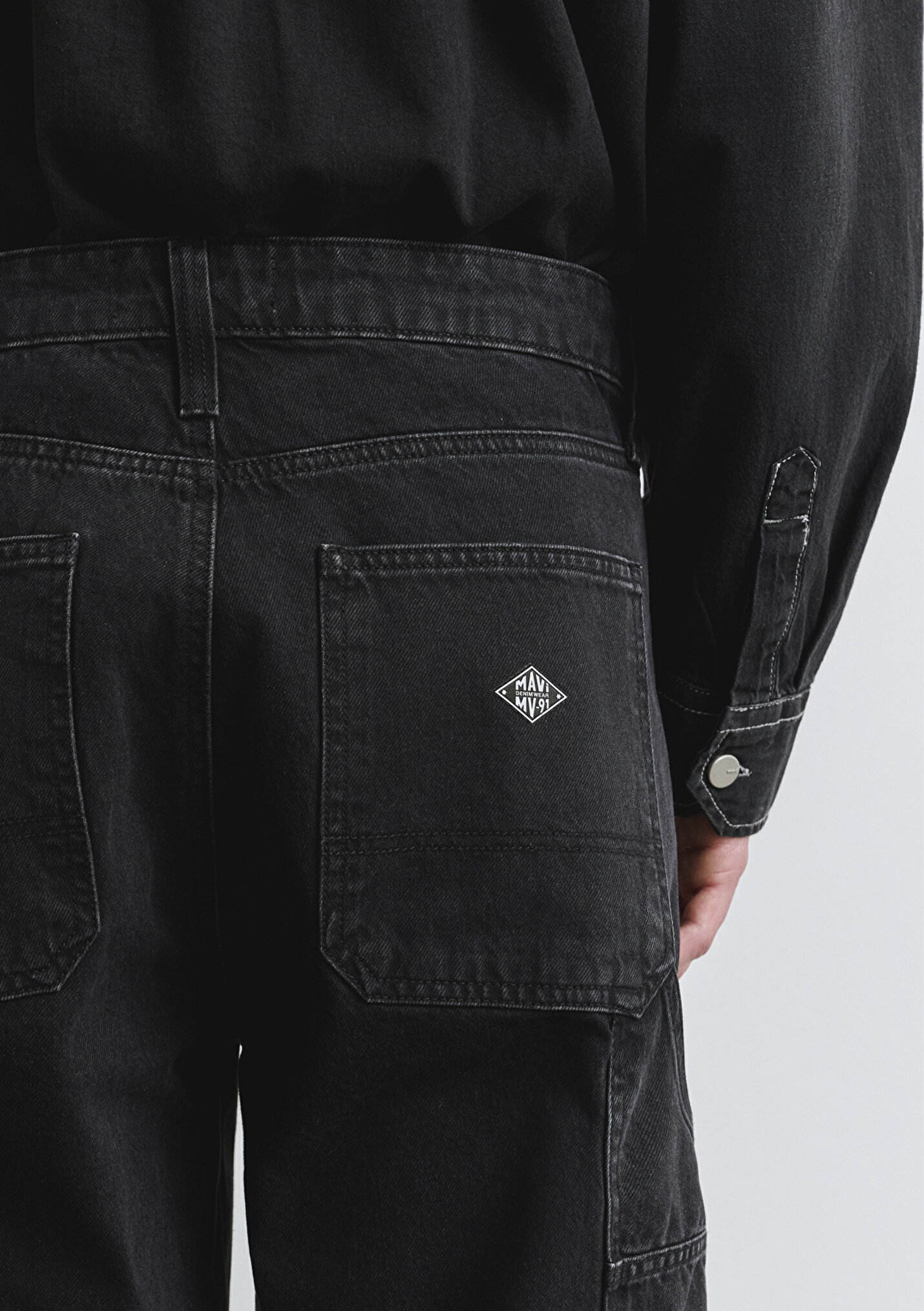 Erkek Oxford Mv91 Street Antrasit Jean Pantolon