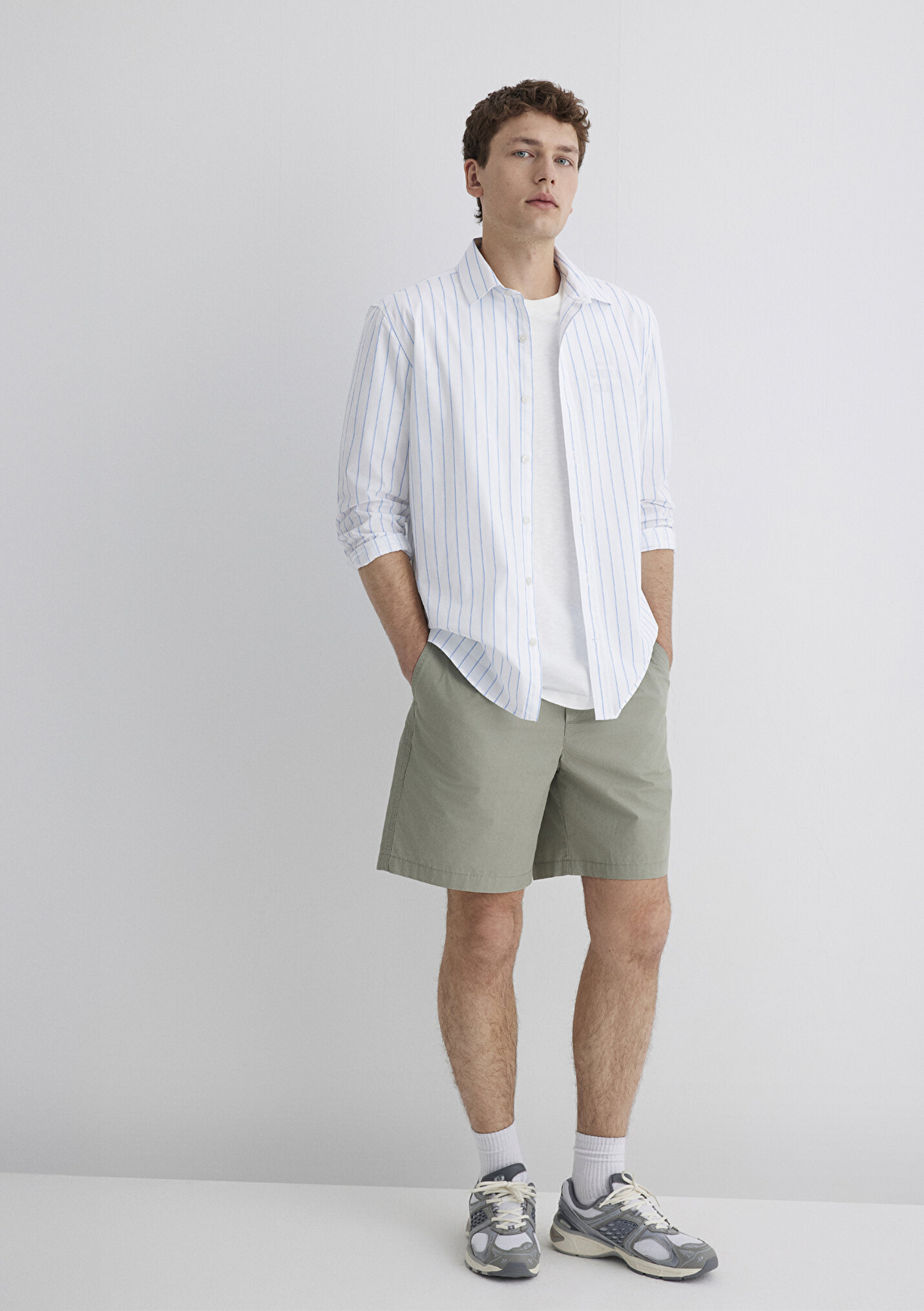 Outlet Erkek Yeşil Şort