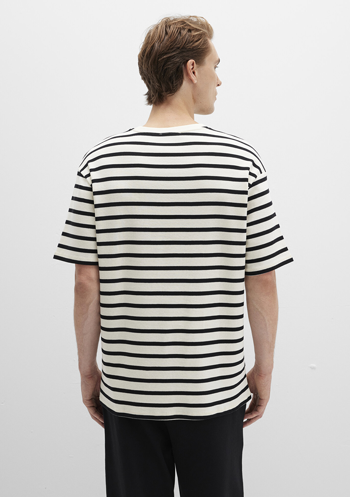 エリック Erkek Mavi Black Antrasit Basic Tişört