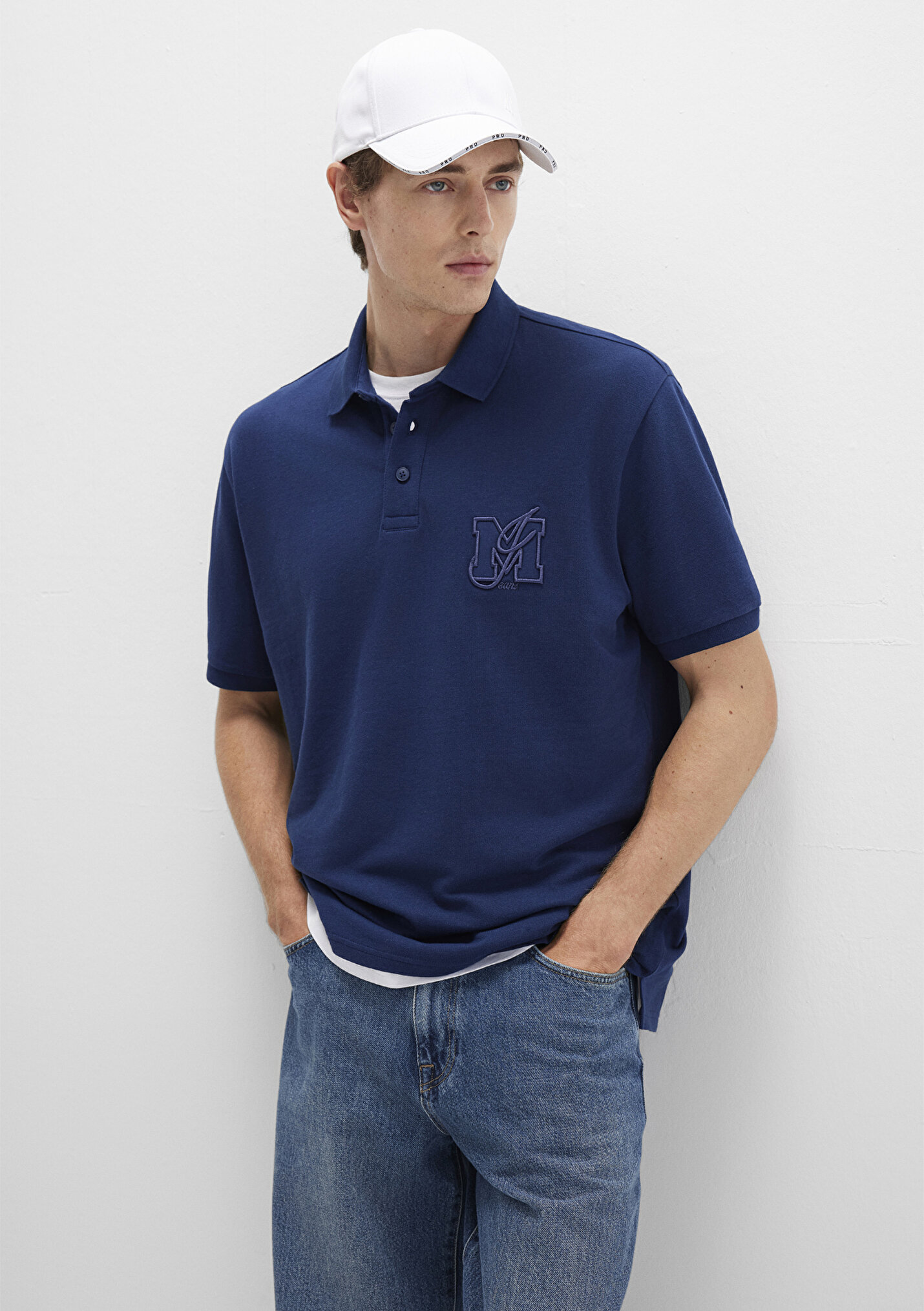 Erkek Lacivert Polo Tişört