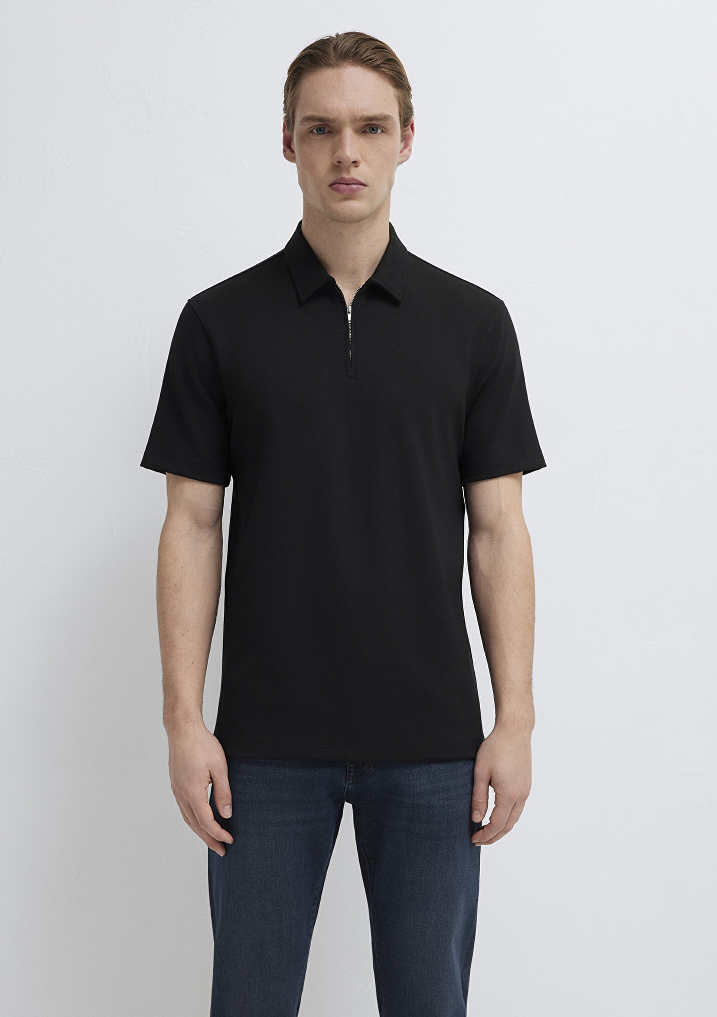 Erkek Siyah Polo Tişört
