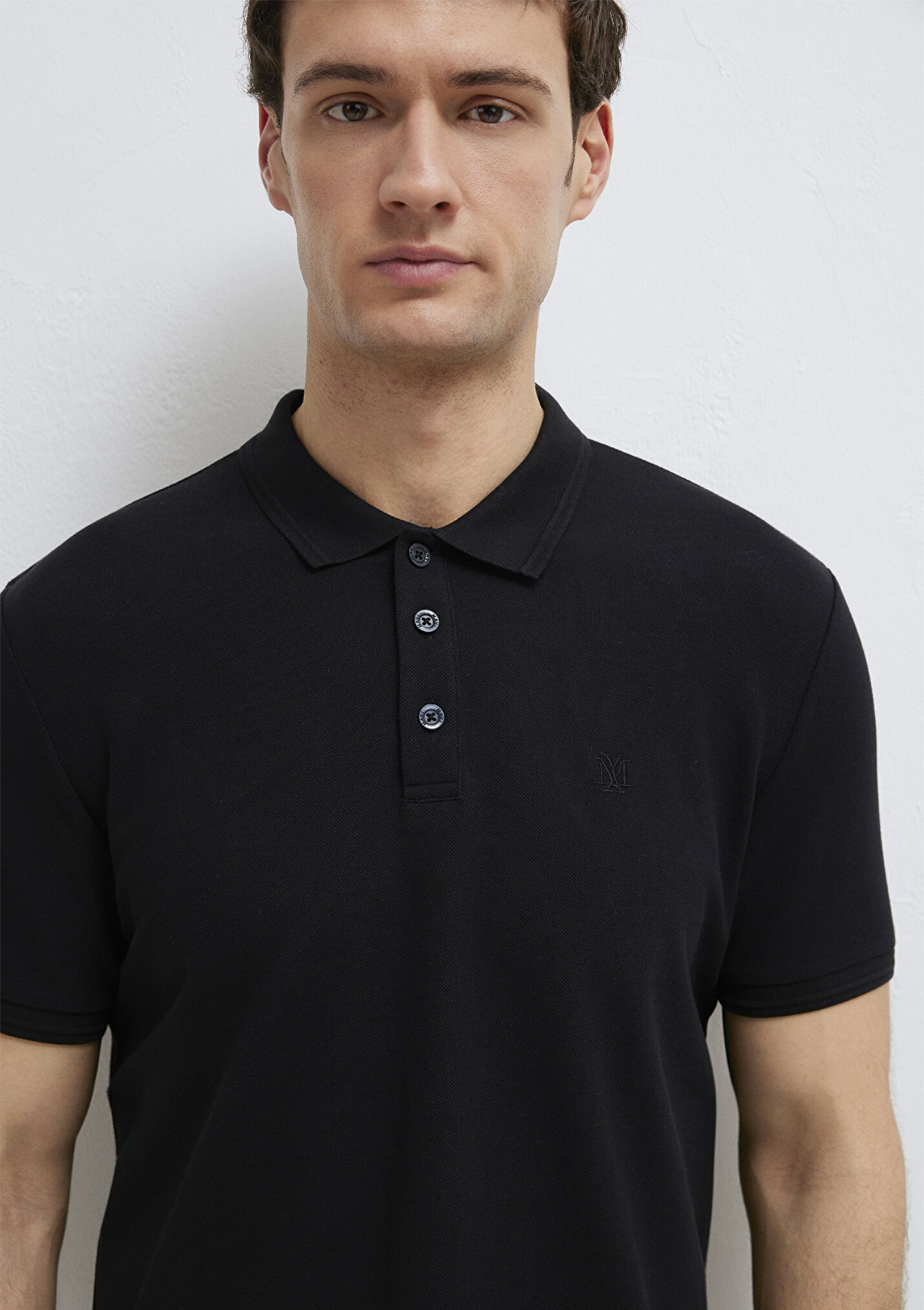 Erkek Siyah Polo Tişört