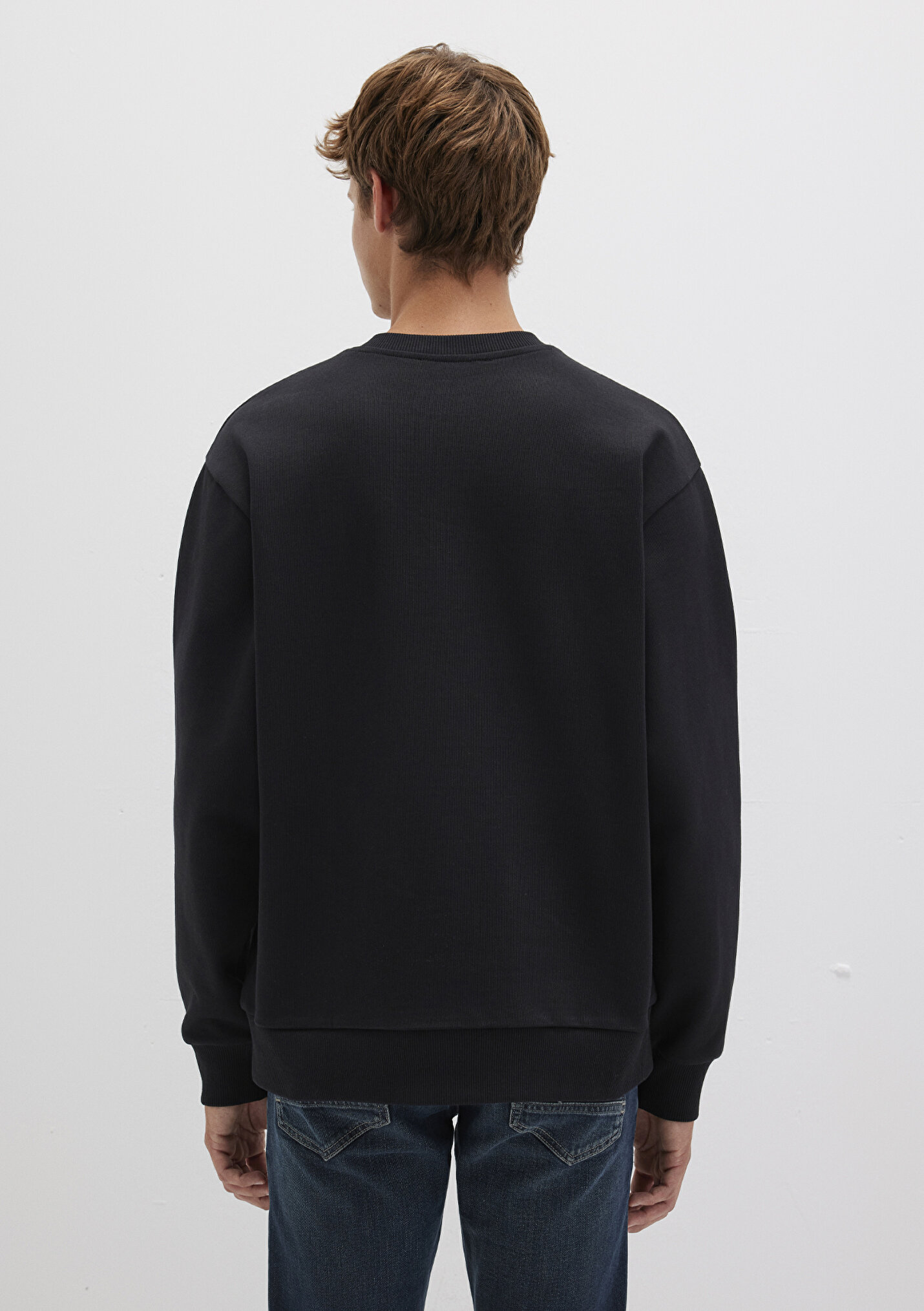 Outlet Erkek Mavi Pro Siyah Sweatshirt